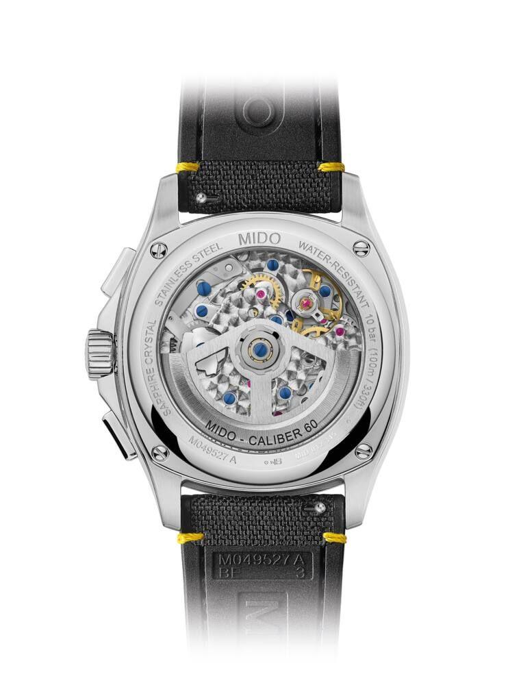 Reloj Mido Multifort TV Chronograph Acero-3
