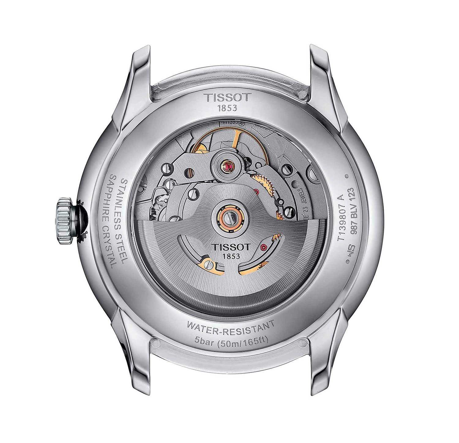 Reloj Tissot Chemin Des Tourelles Powermatic 80 Acero-1
