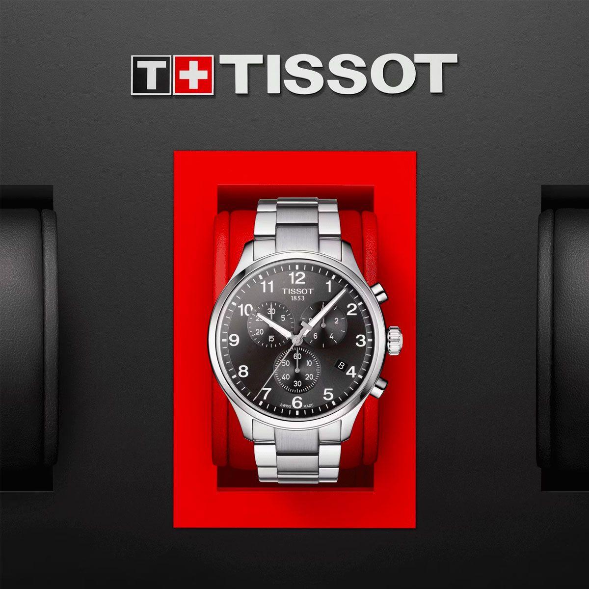 Reloj Tissot Chrono XL Classic Acero Negro-2