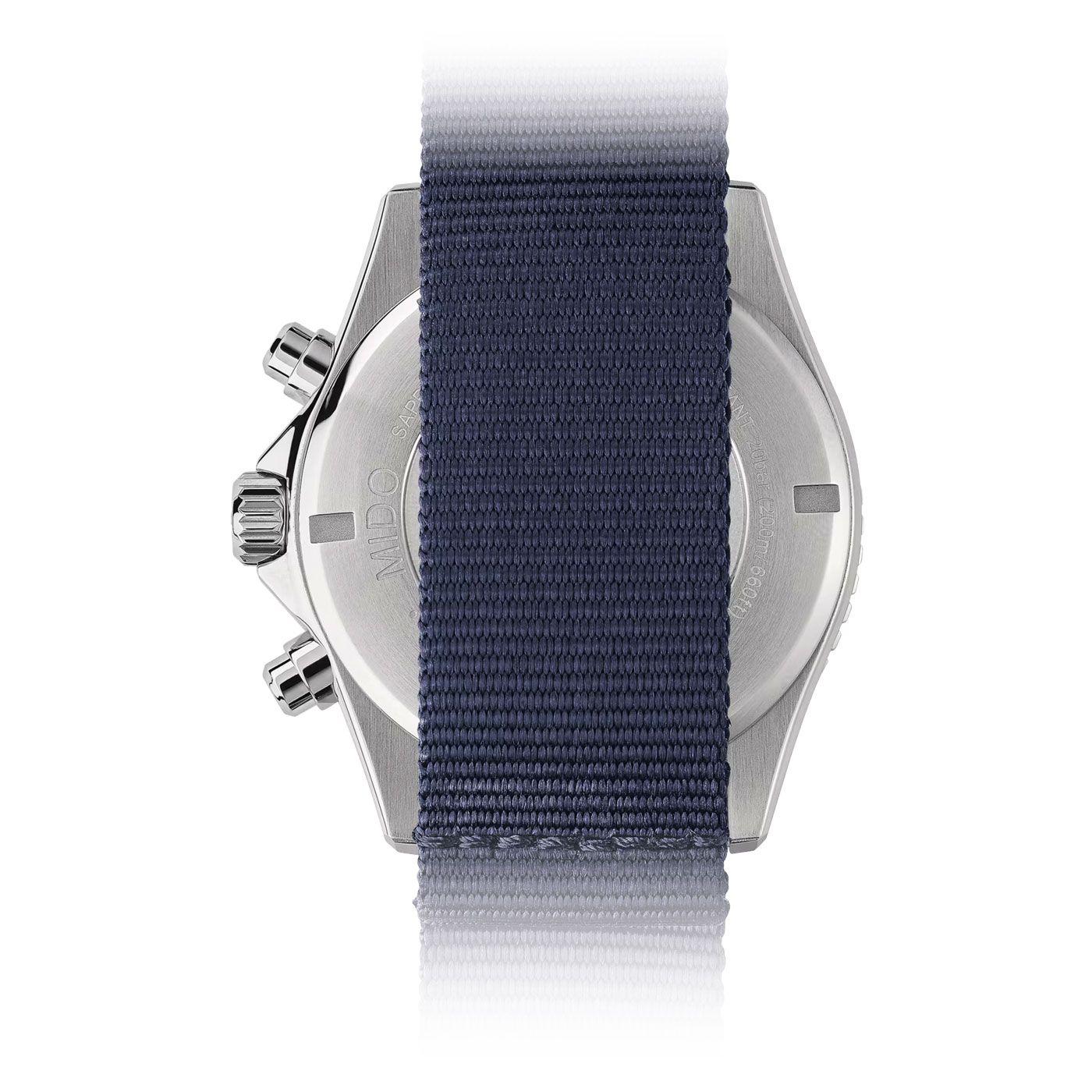 Reloj Mido Ocean Star Quartz Textil-1