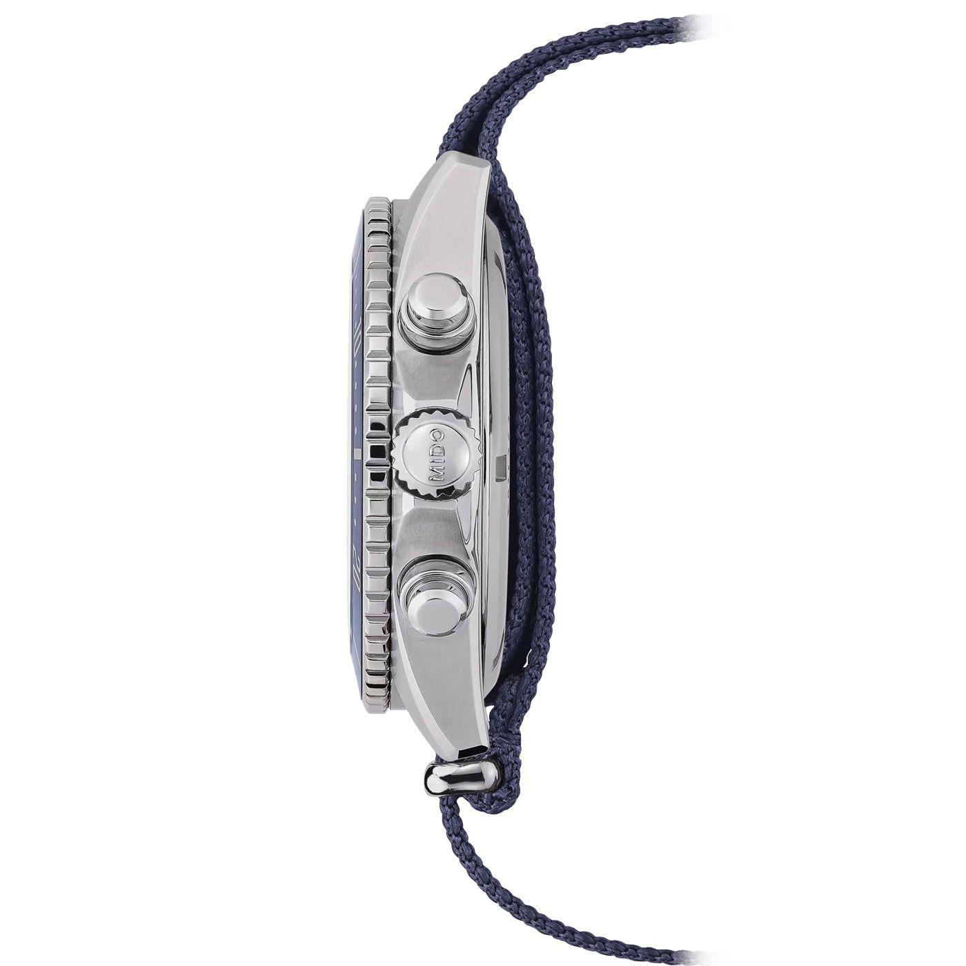 Reloj Mido Ocean Star Quartz Textil-2