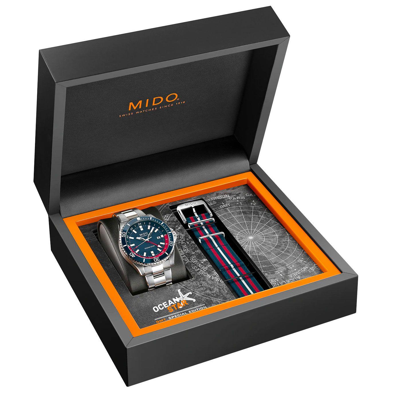 Reloj Mido Ocean Star GMT Bicolor-2