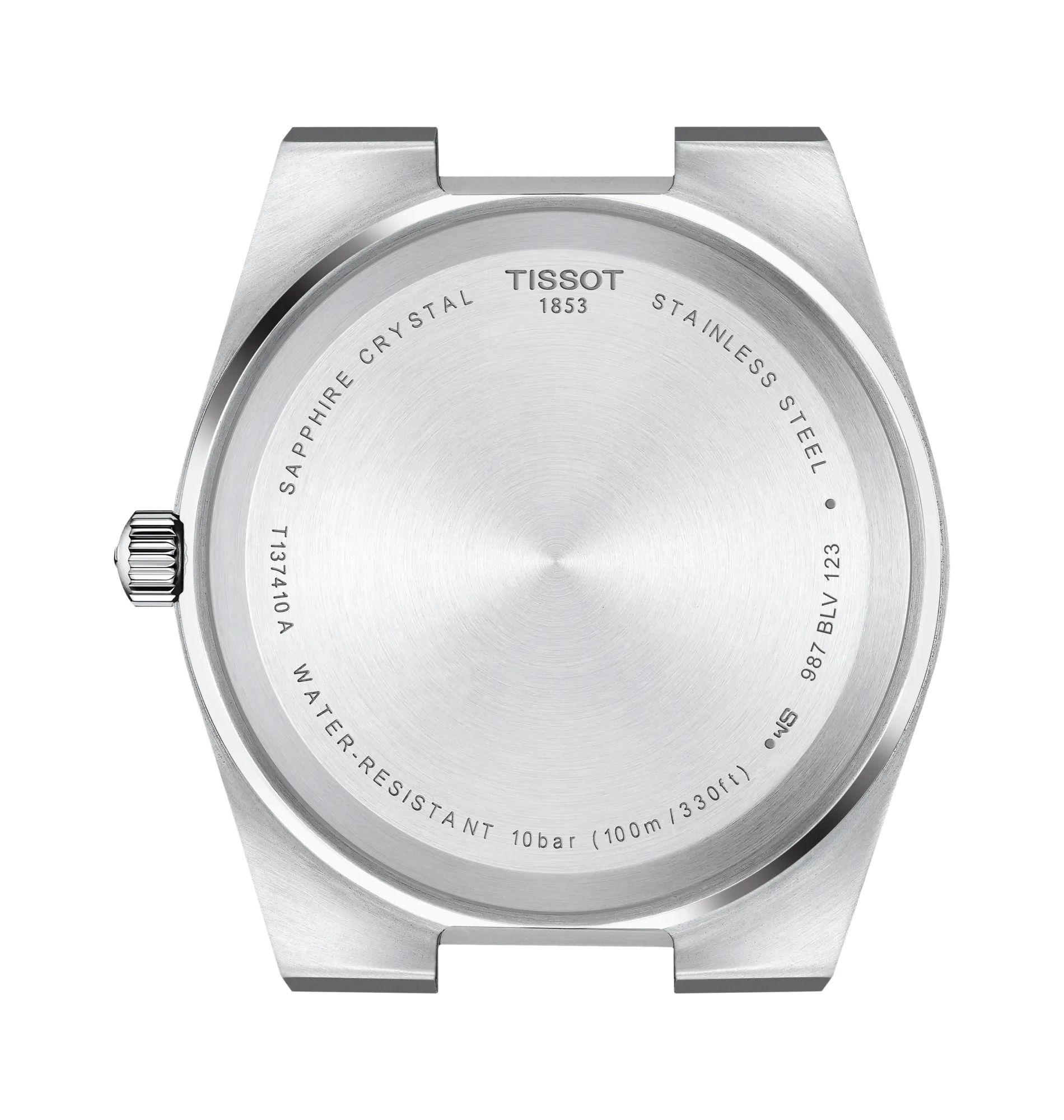 Reloj Tissot PRX Acero Rojo-1