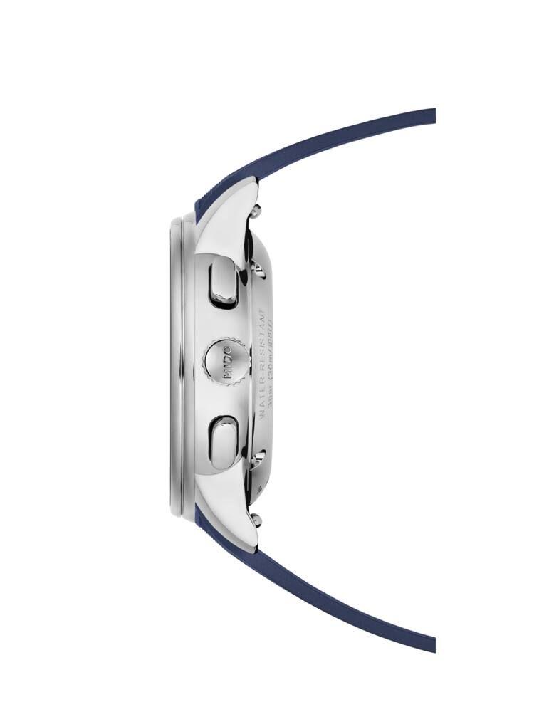 Reloj Mido Baroncelli Chronograph Moonphase Azul-2