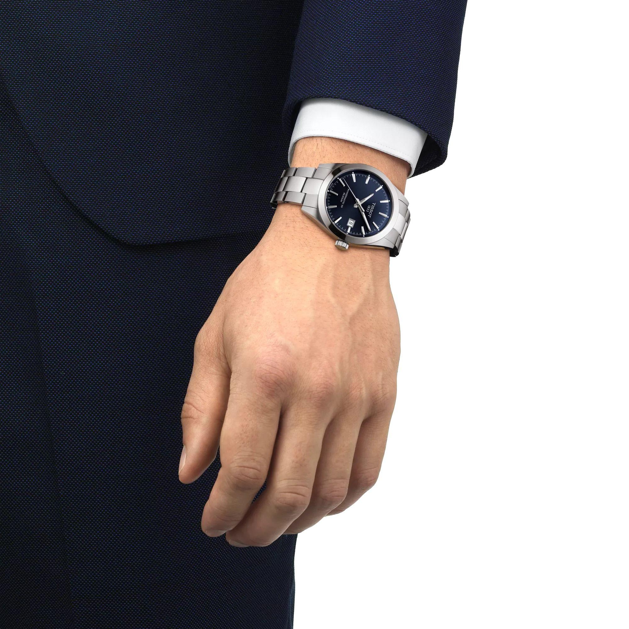 Reloj Tissot Gentleman Blue Dial-2