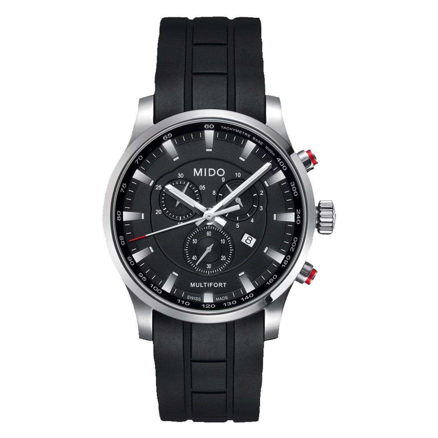 Reloj Mido Multifort Quartz Negro-0