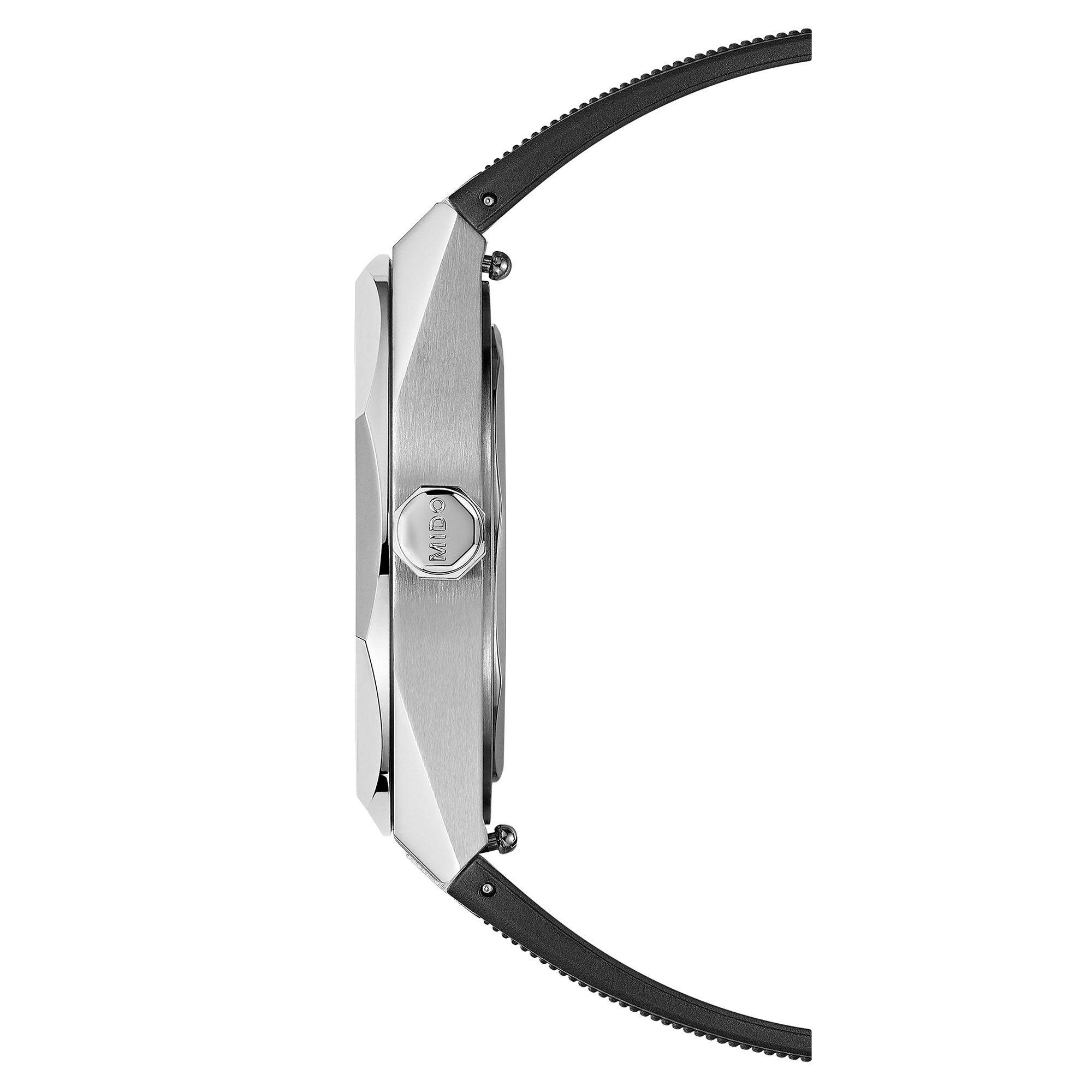 Reloj Mido Multifort 8 One Crown 40MM Resina Negro-2