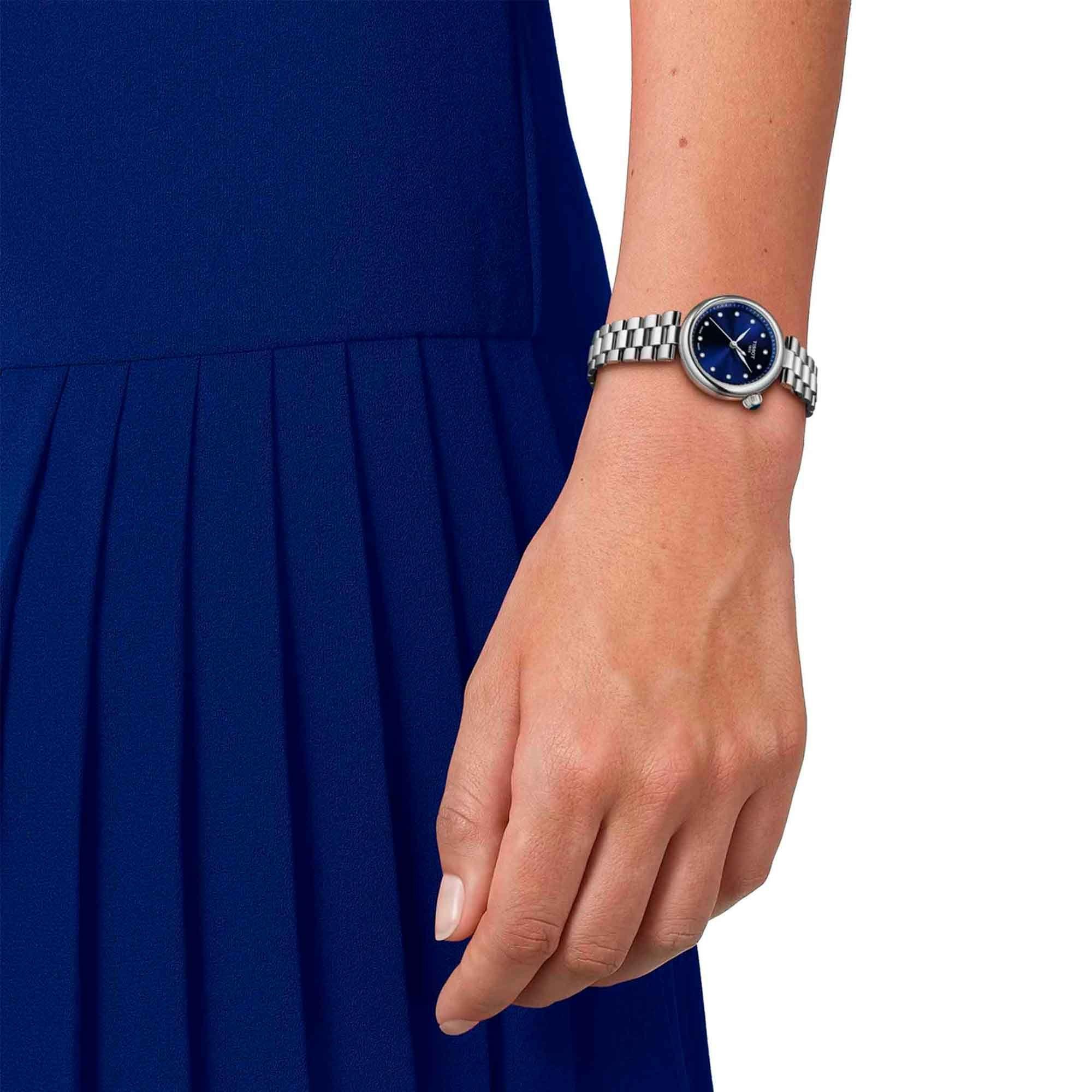 Reloj Tissot Desir 28MM Azul-3