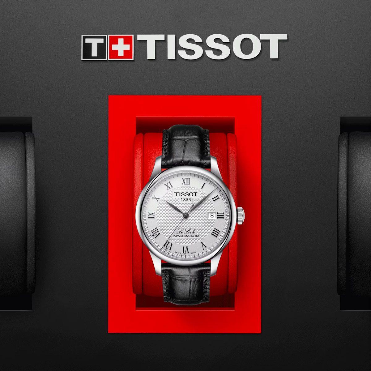 Reloj Tissot Le Locle Powermatic 80 Negro-3