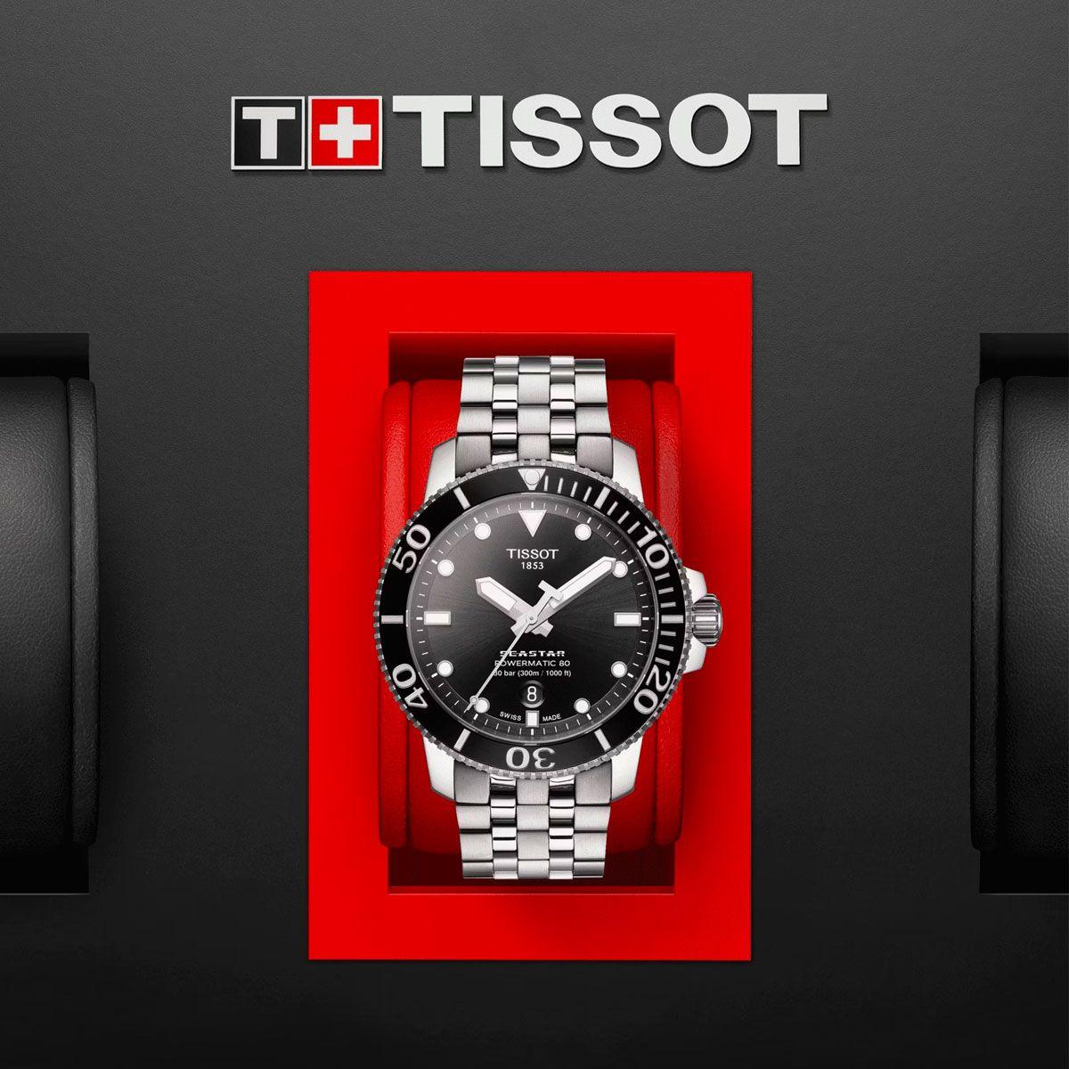 Reloj Tissot Seastar 1000 Powermatic 80 Acero-2
