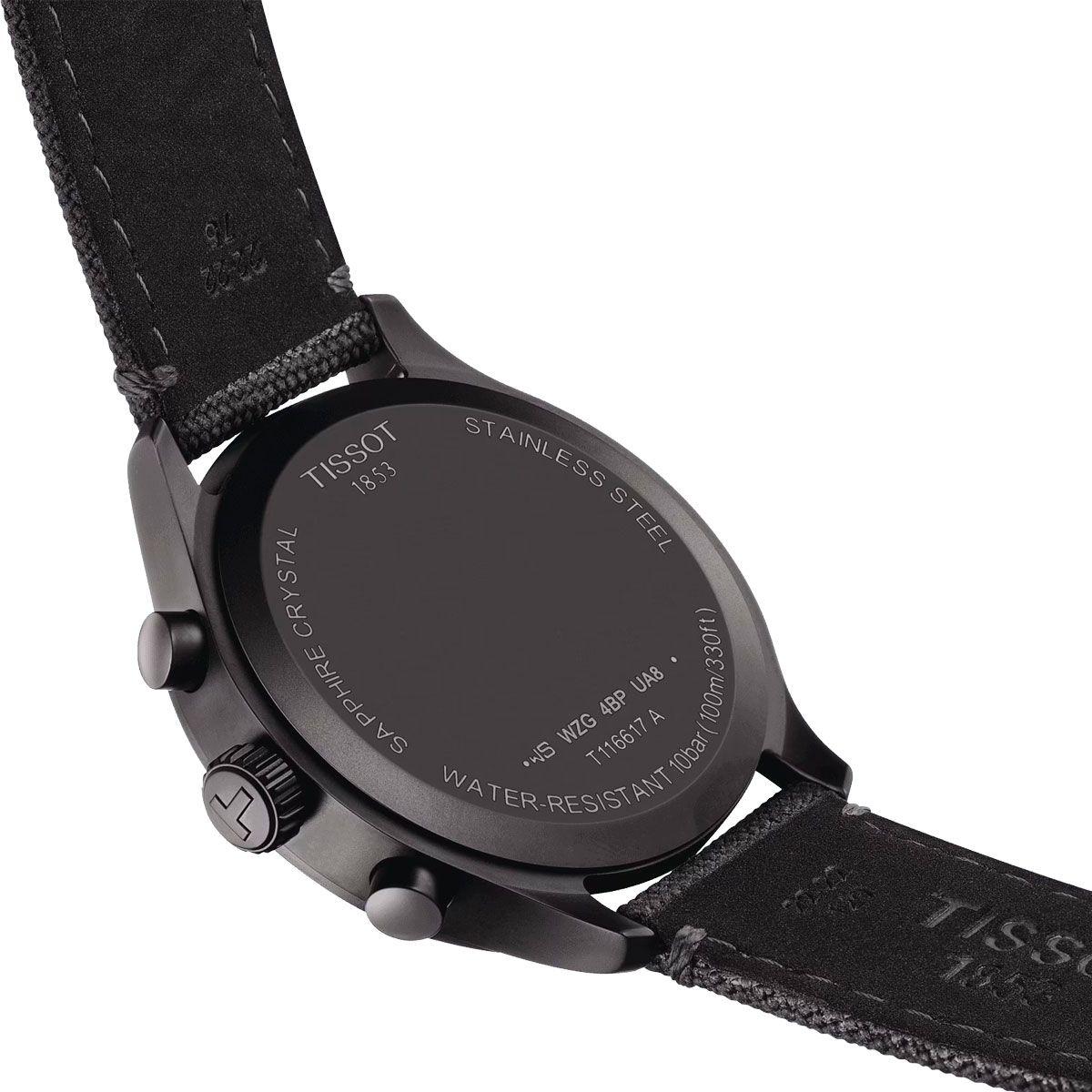 Reloj Tissot Chrono XL Tela Negro-2