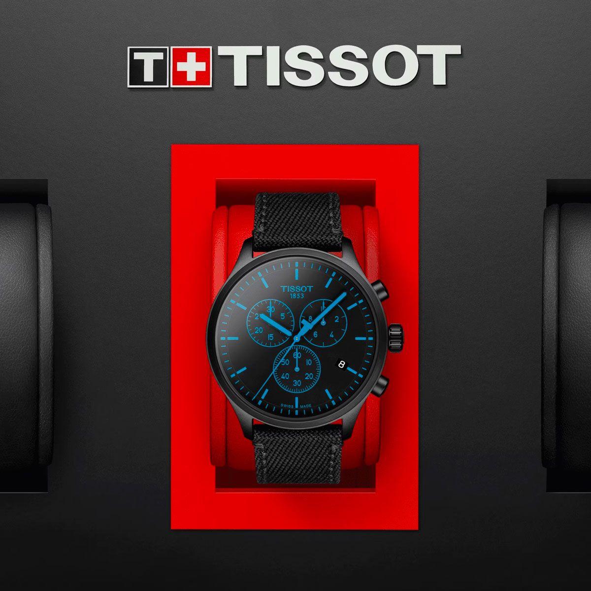 Reloj Tissot Chrono XL Tela Negro-5