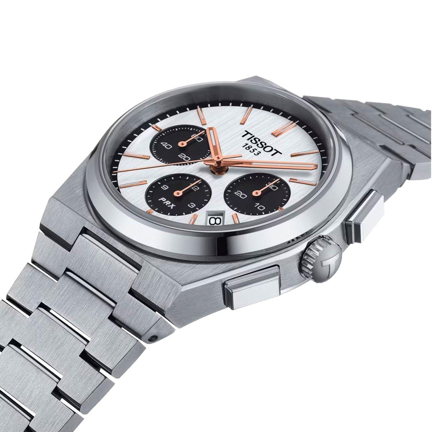 Reloj Tissot PRX 40mm Chrono Acero-2