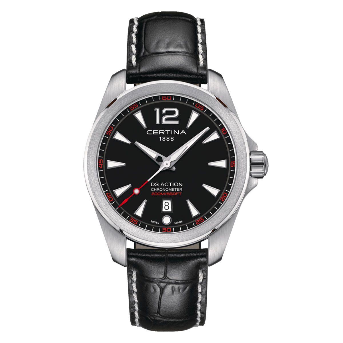 Reloj Certina DS Action Crono Cuero-0