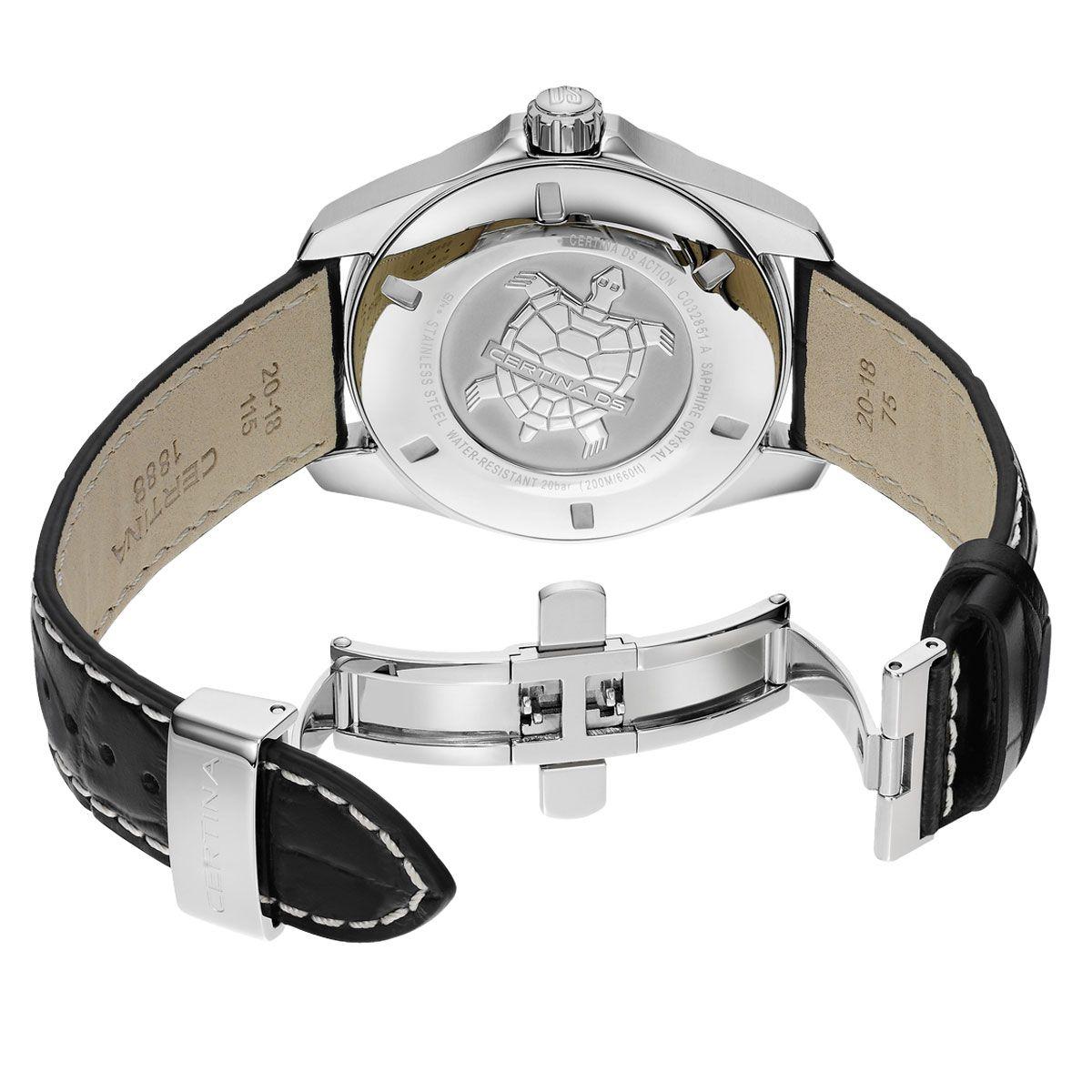 Reloj Certina DS Action Crono Cuero-1