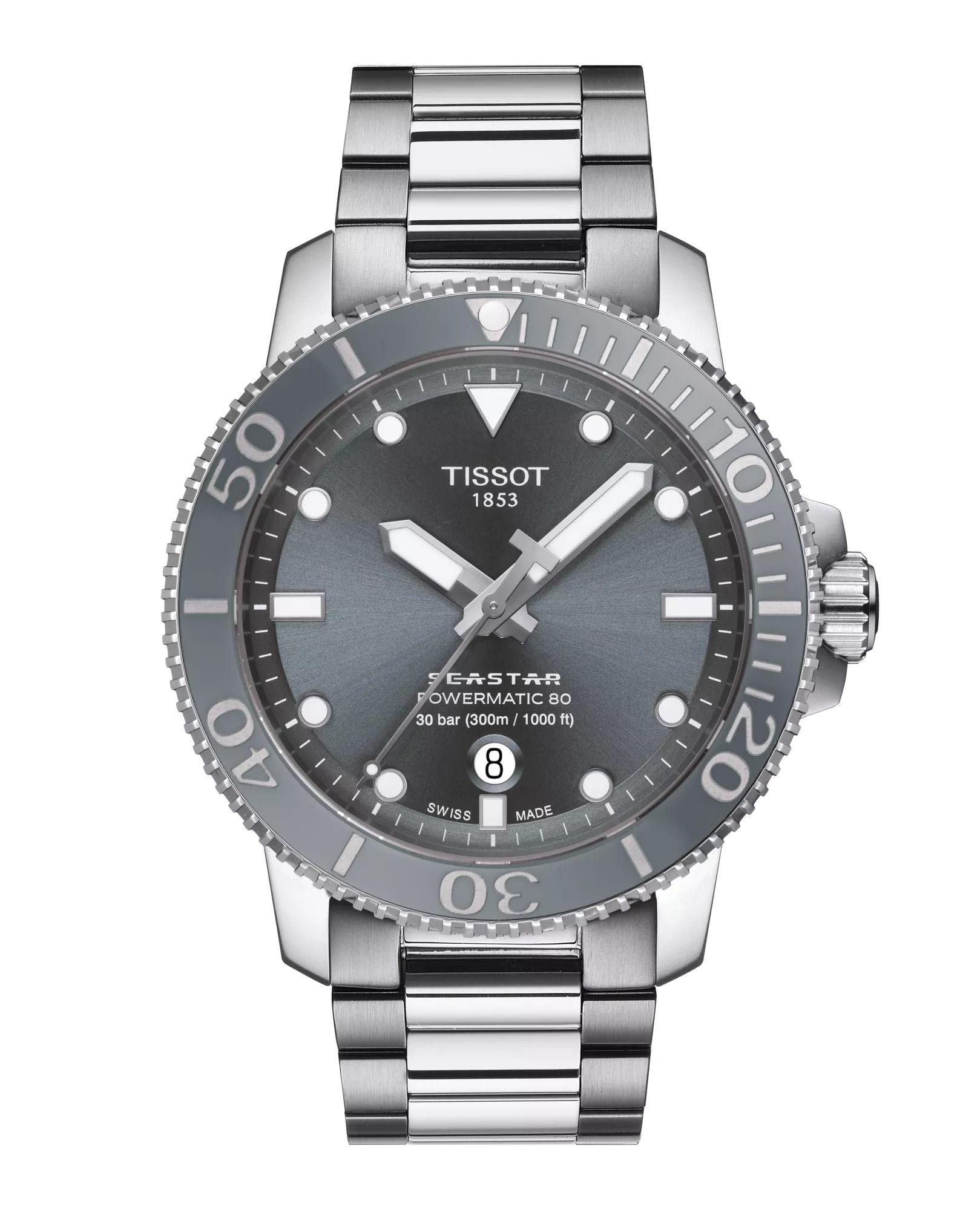 Reloj Tissot Seastar 1000 Gris-0