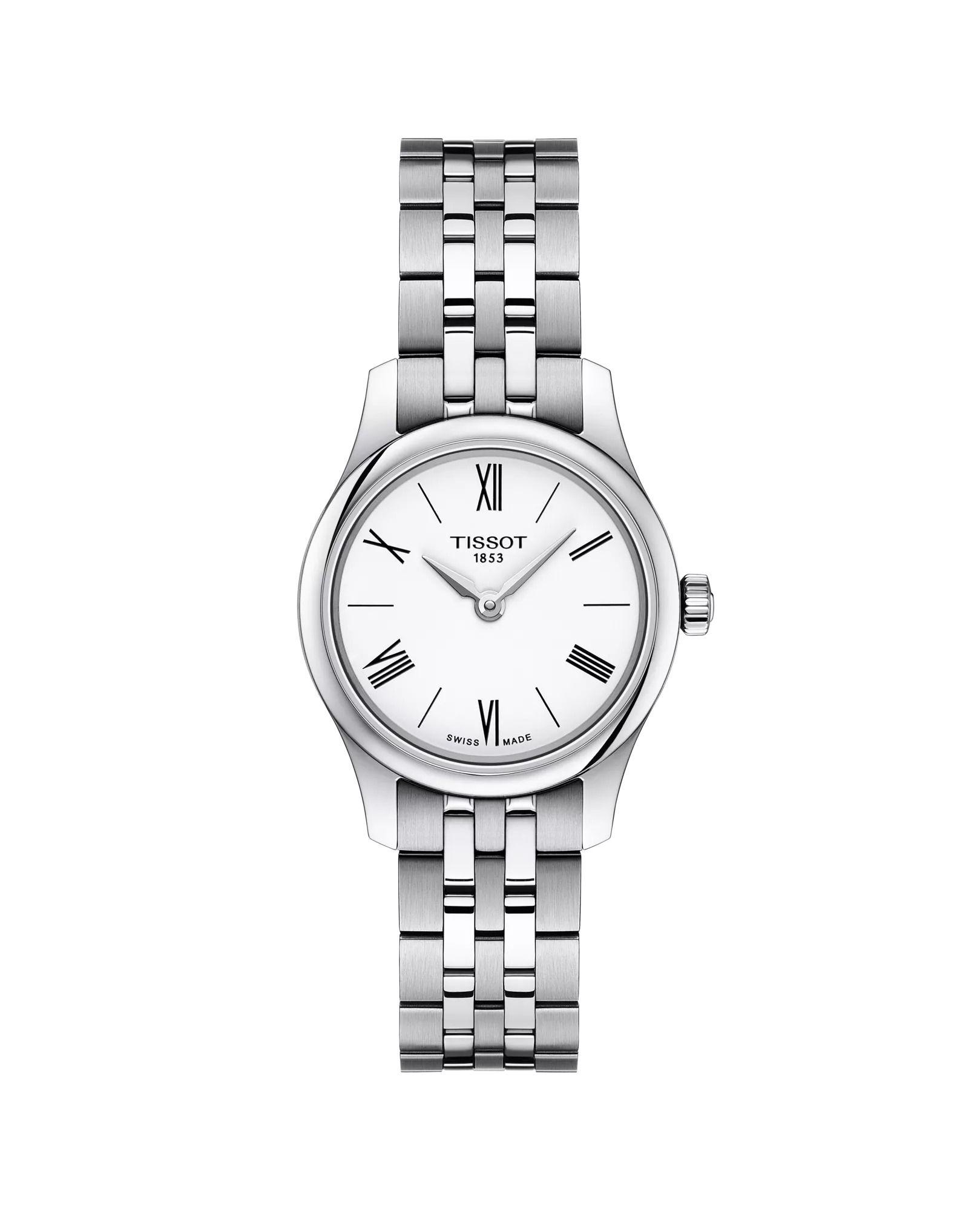 Reloj Tissot Tradition Lady Acero Blanco-0
