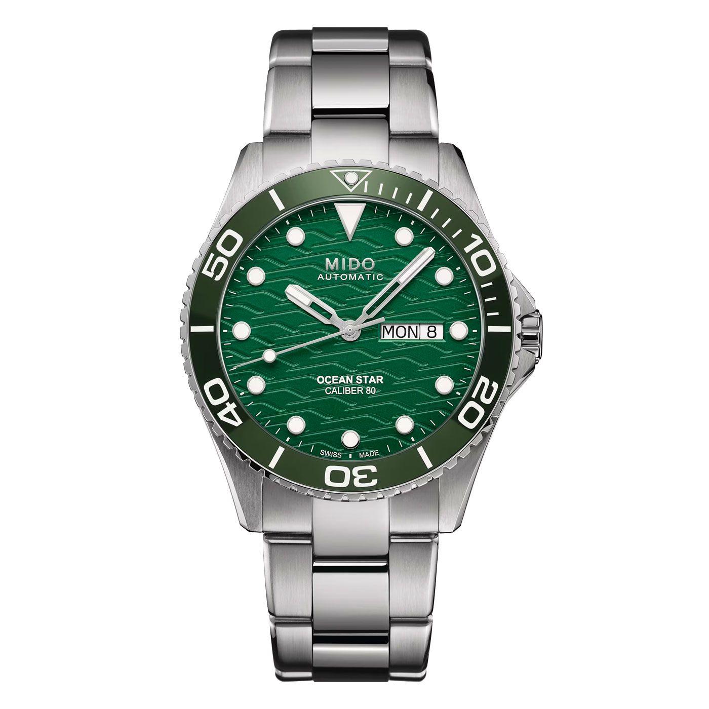 Reloj Mido Ocean Star 200C Verde-0