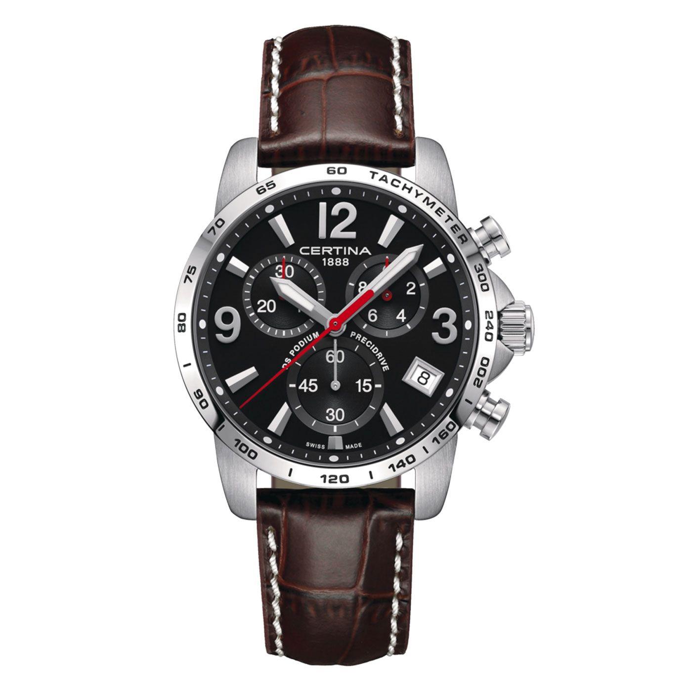 Reloj Certina DS Podium Crono Cuero-0