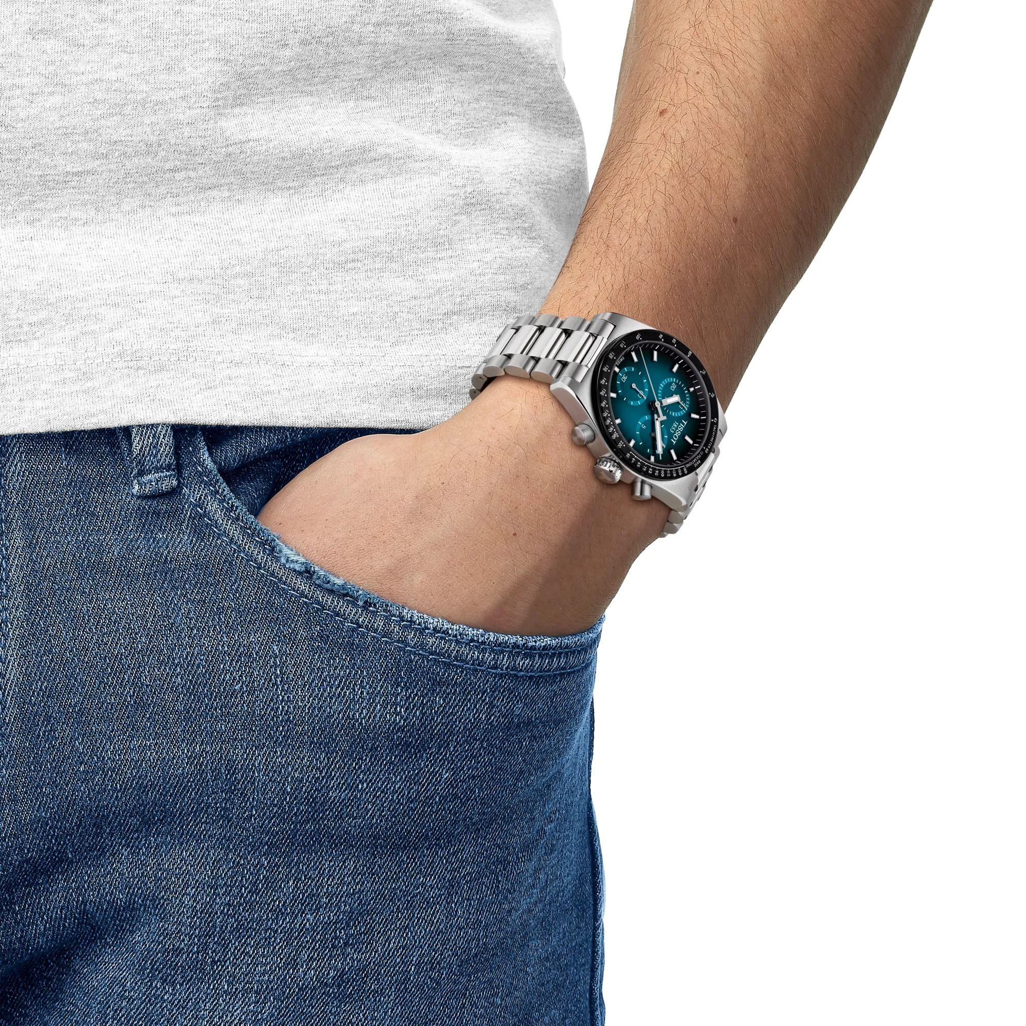 Reloj Tissot PR516 40MM Acero Azul-3