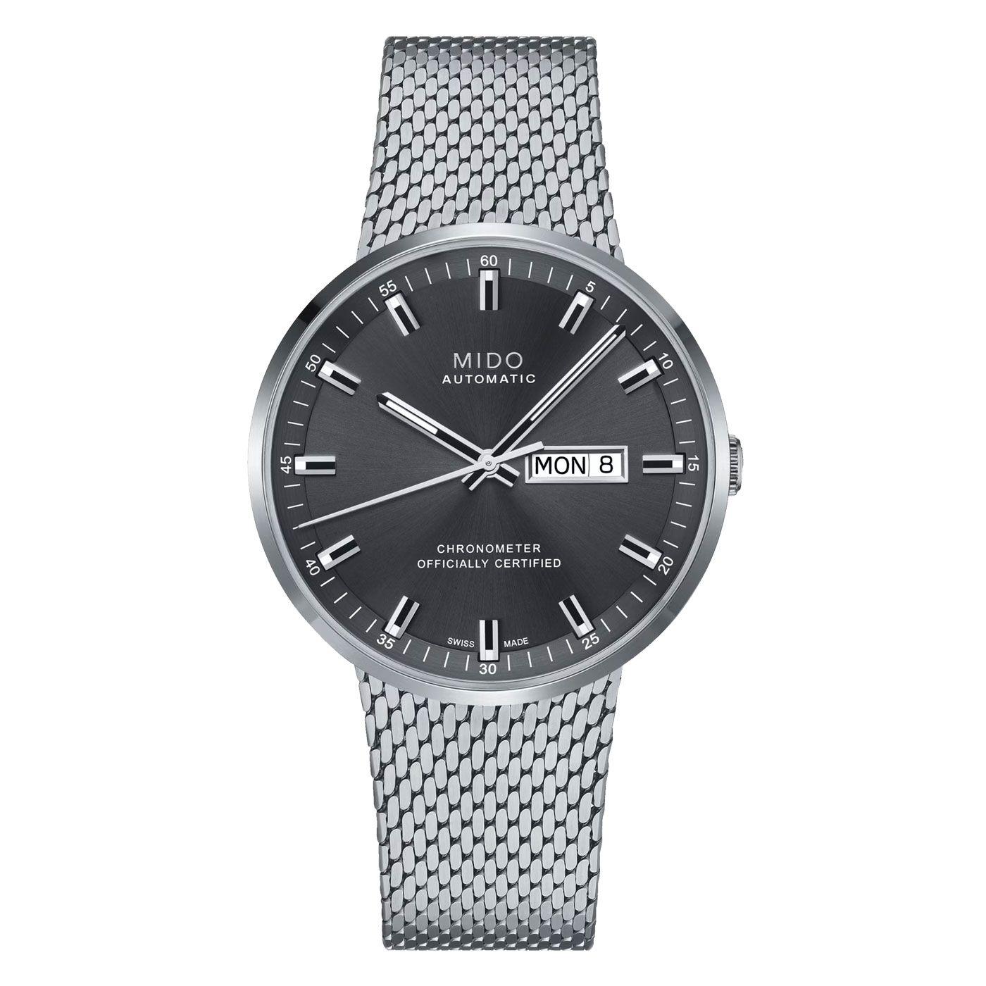 Reloj Mido Comander Icone Acero-0