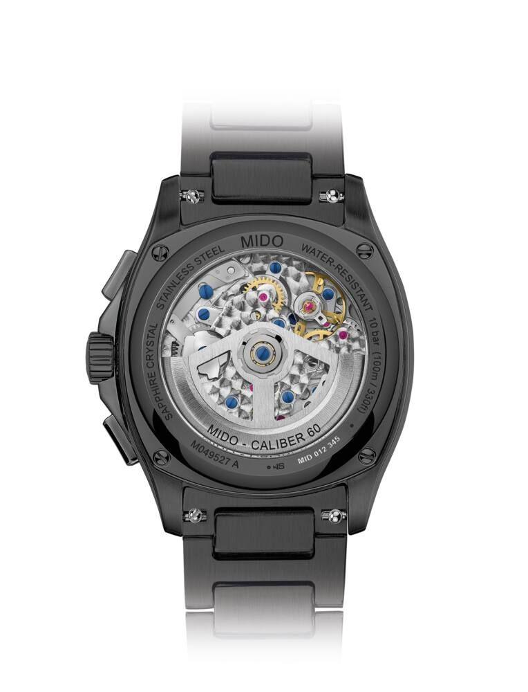 Reloj Mido Multifort TV Chronograph Negro-2