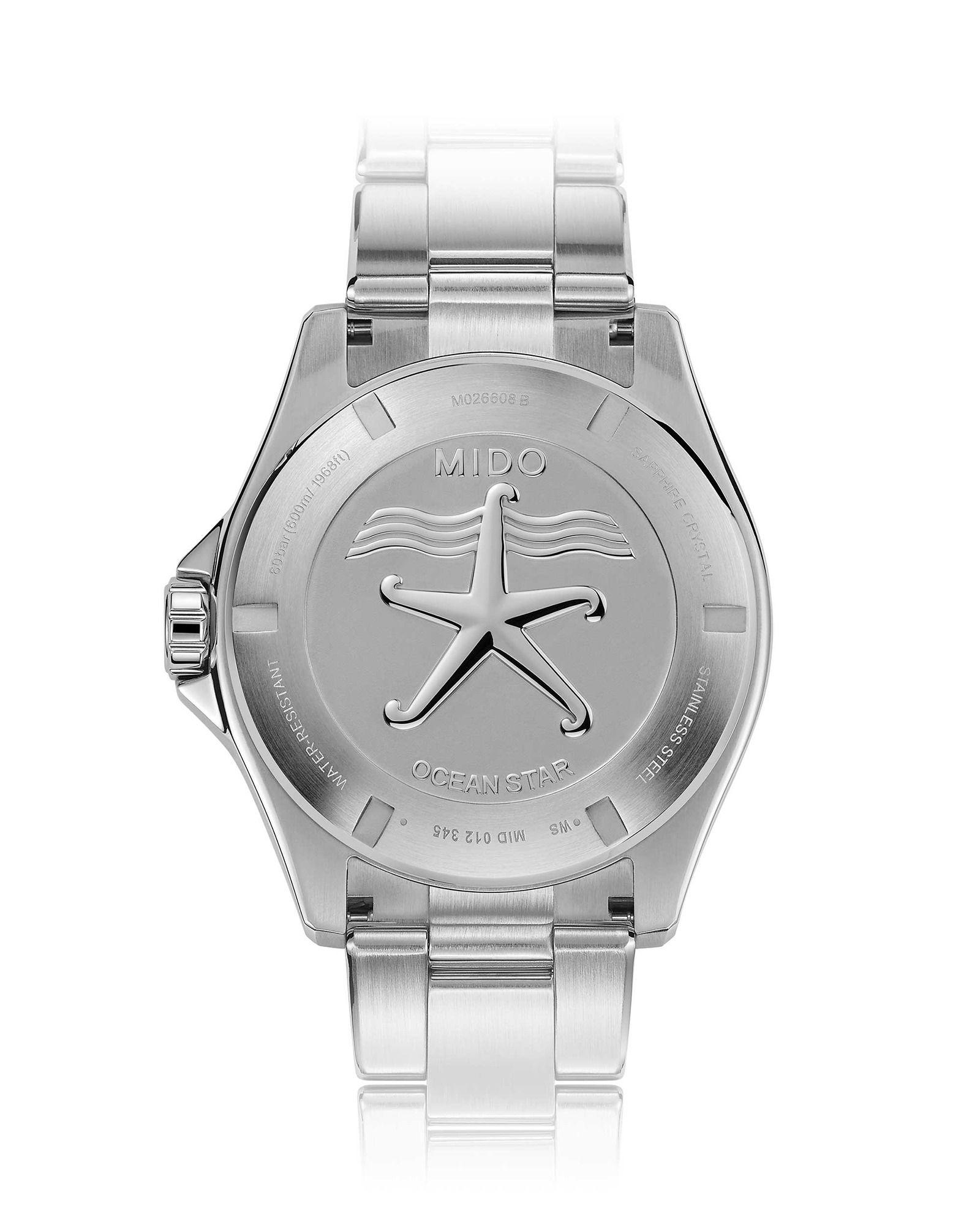 Reloj Mido Ocean Star 600 Chronometer Acero Verde-2
