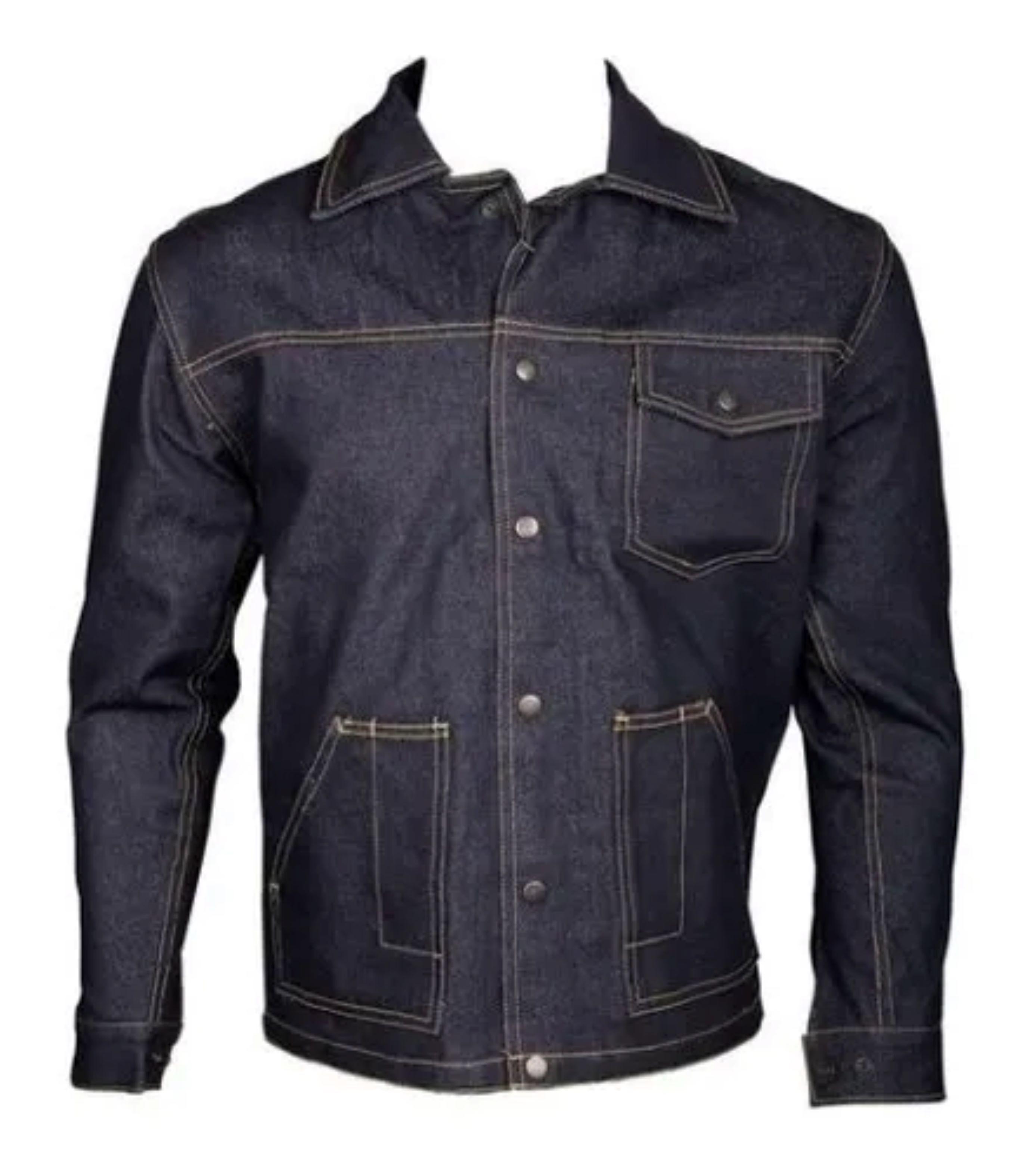Chaqueta Mezclilla, Ropa De Trabajo. Certificado.-0