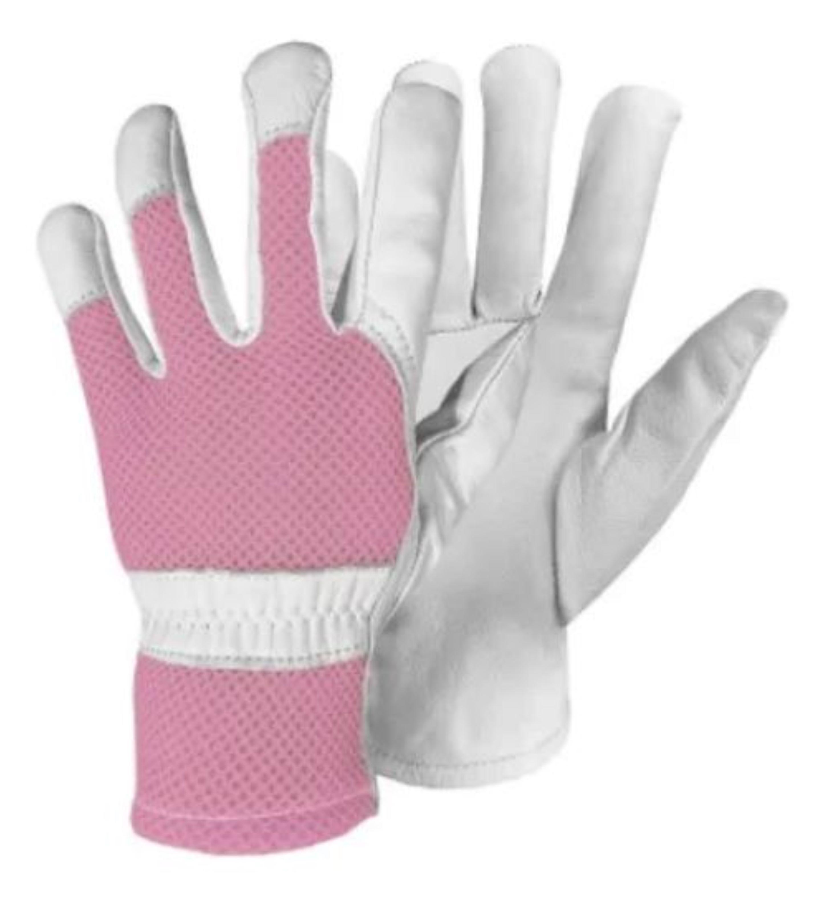 Guante Cabritilla Malla Rosado Getpro Talla S-0