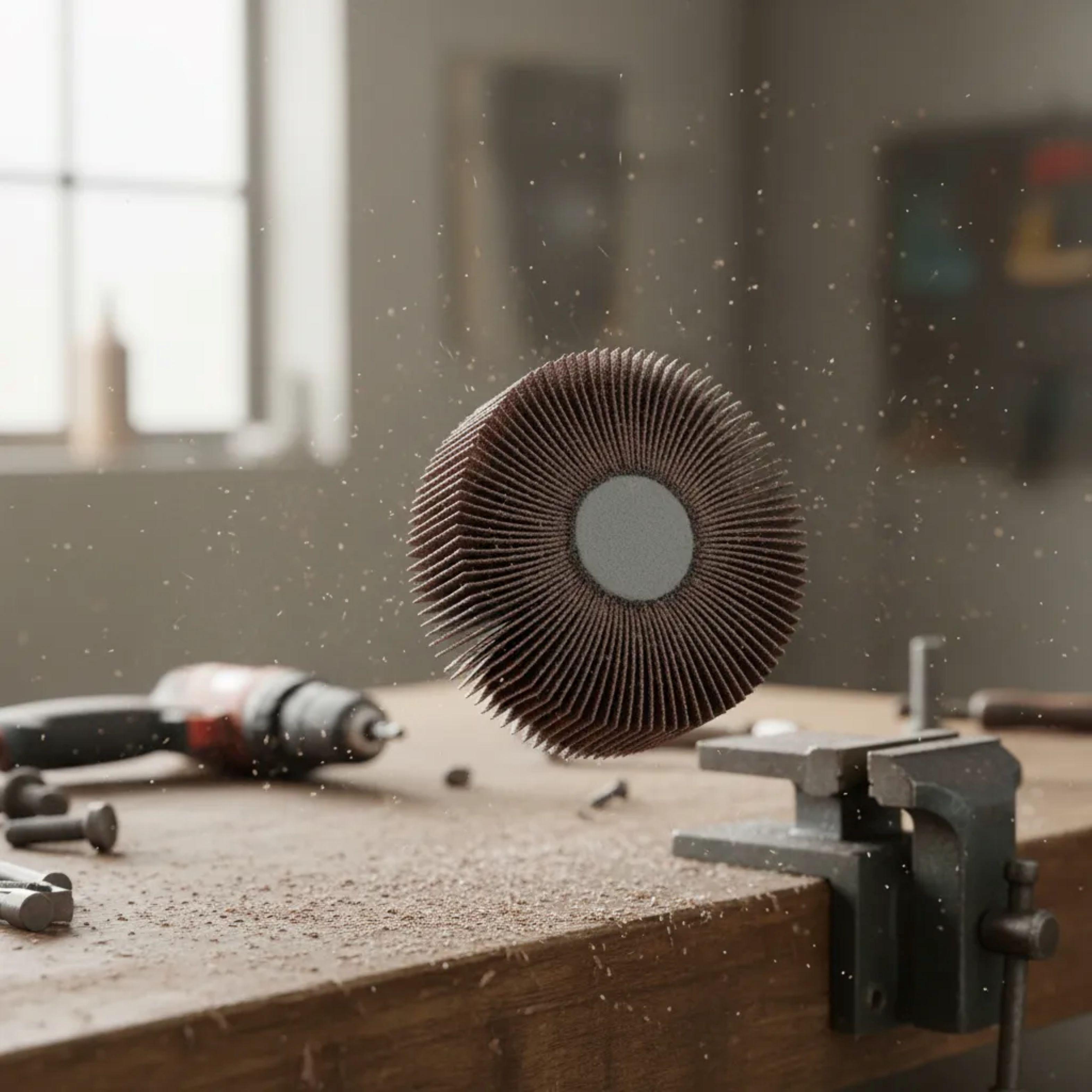 Rueda Traslapada 50x20x6mm Grano 120-1