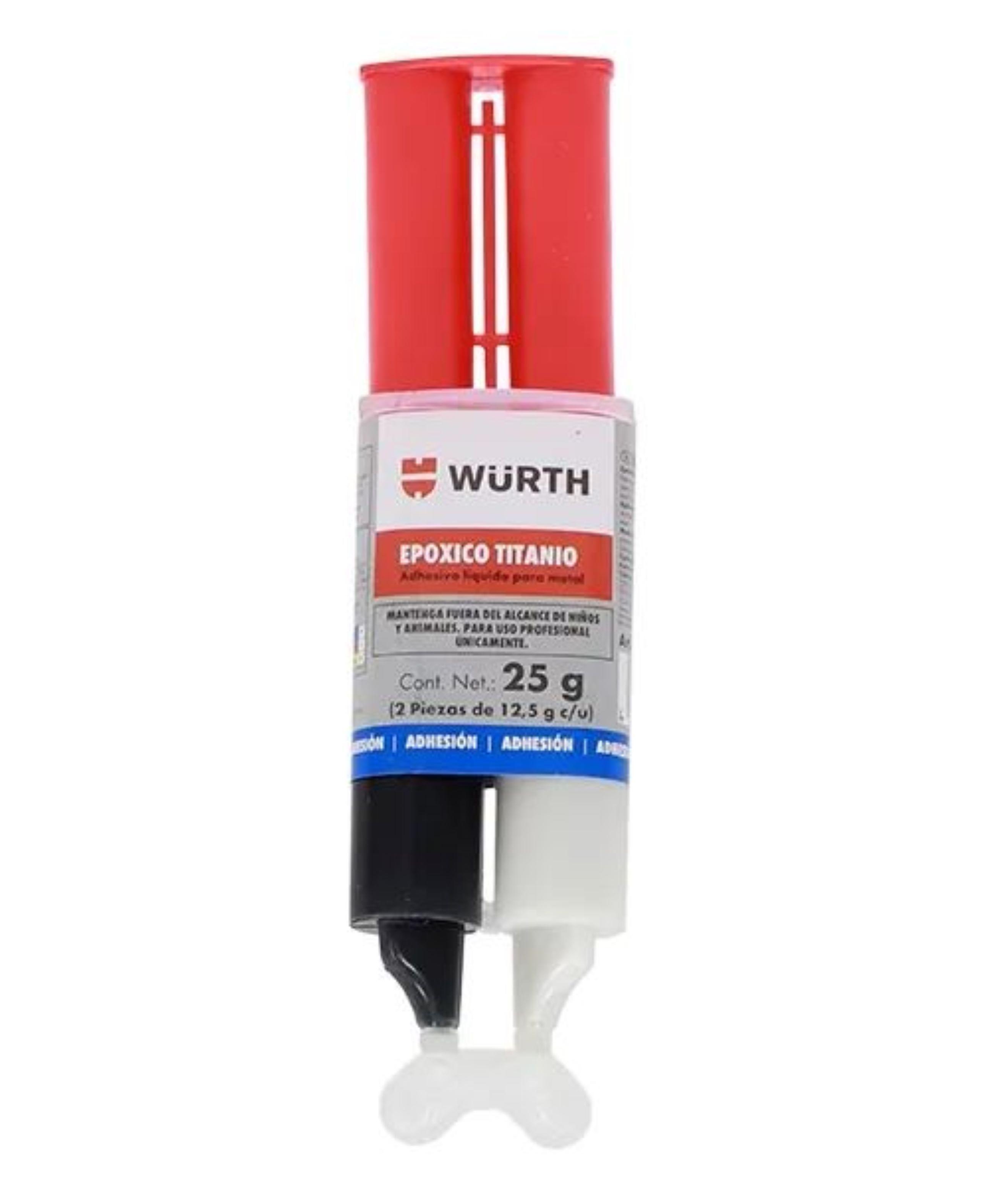 Adhesivo Epoxi Titanio Wurth 25g-1