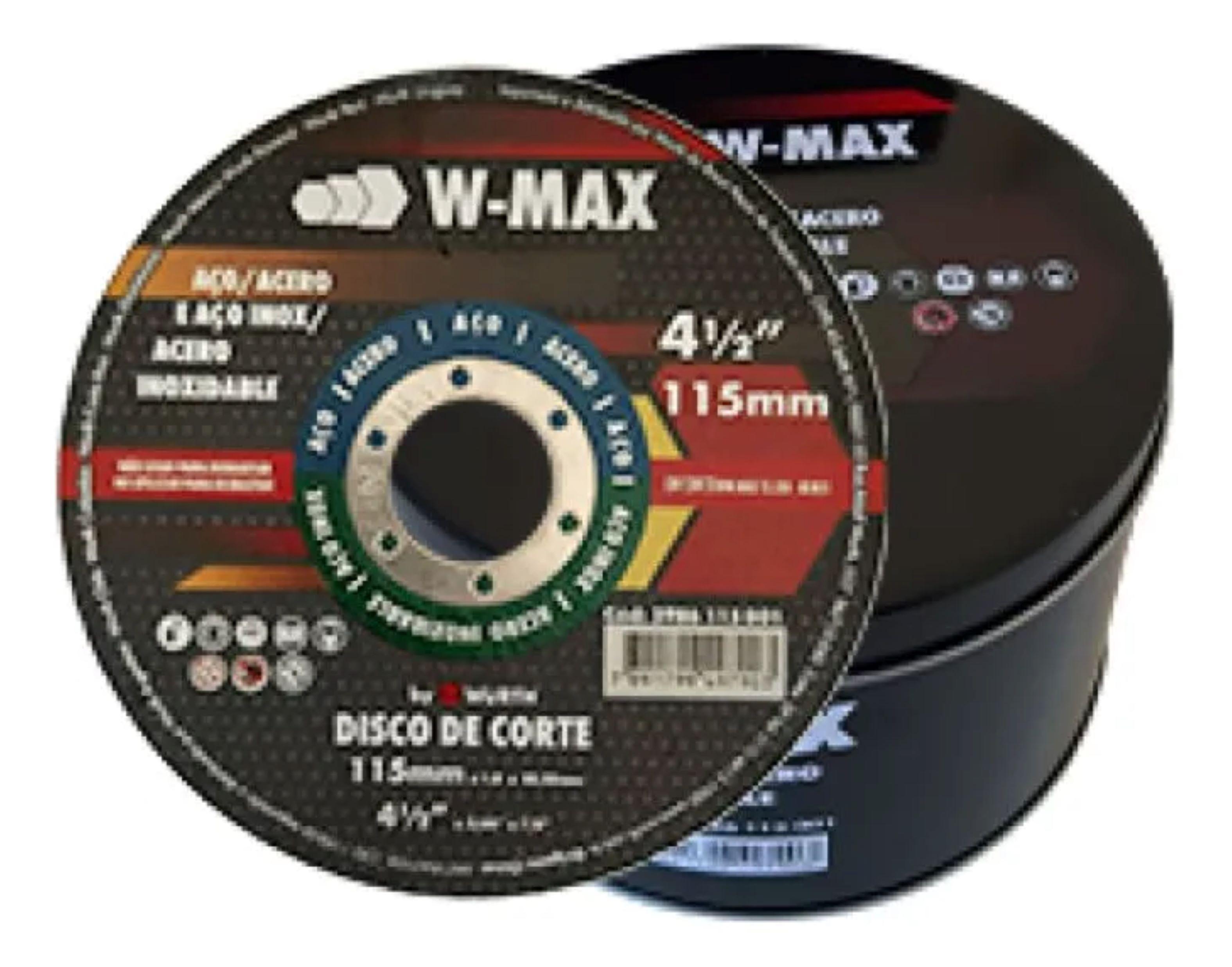 Disco Corte Acero Inox 4 1 2 X 1mm Wurth 25 Unidad-1
