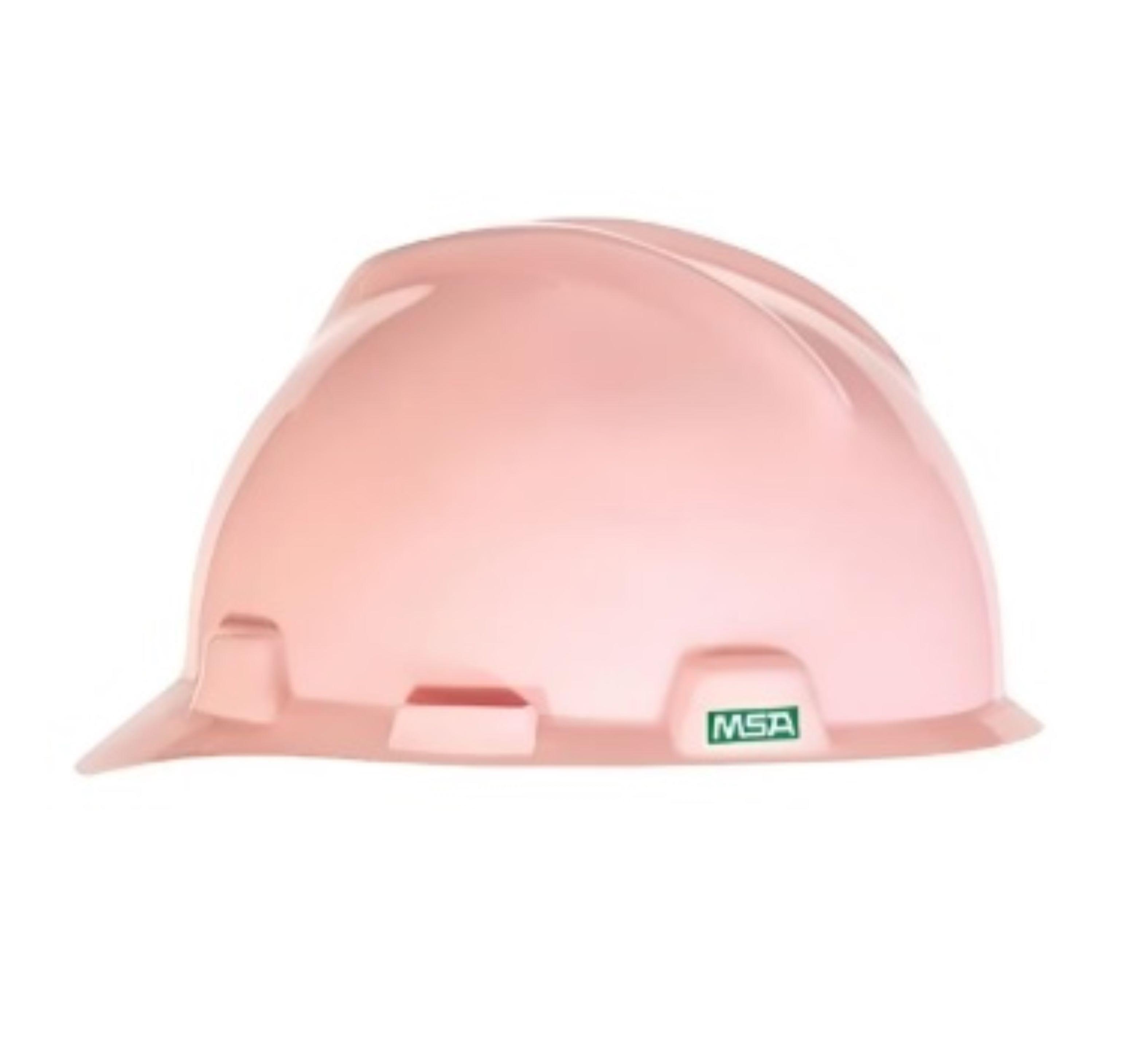 Casco De Seguridad V gard Rosado Msa Rosa-0