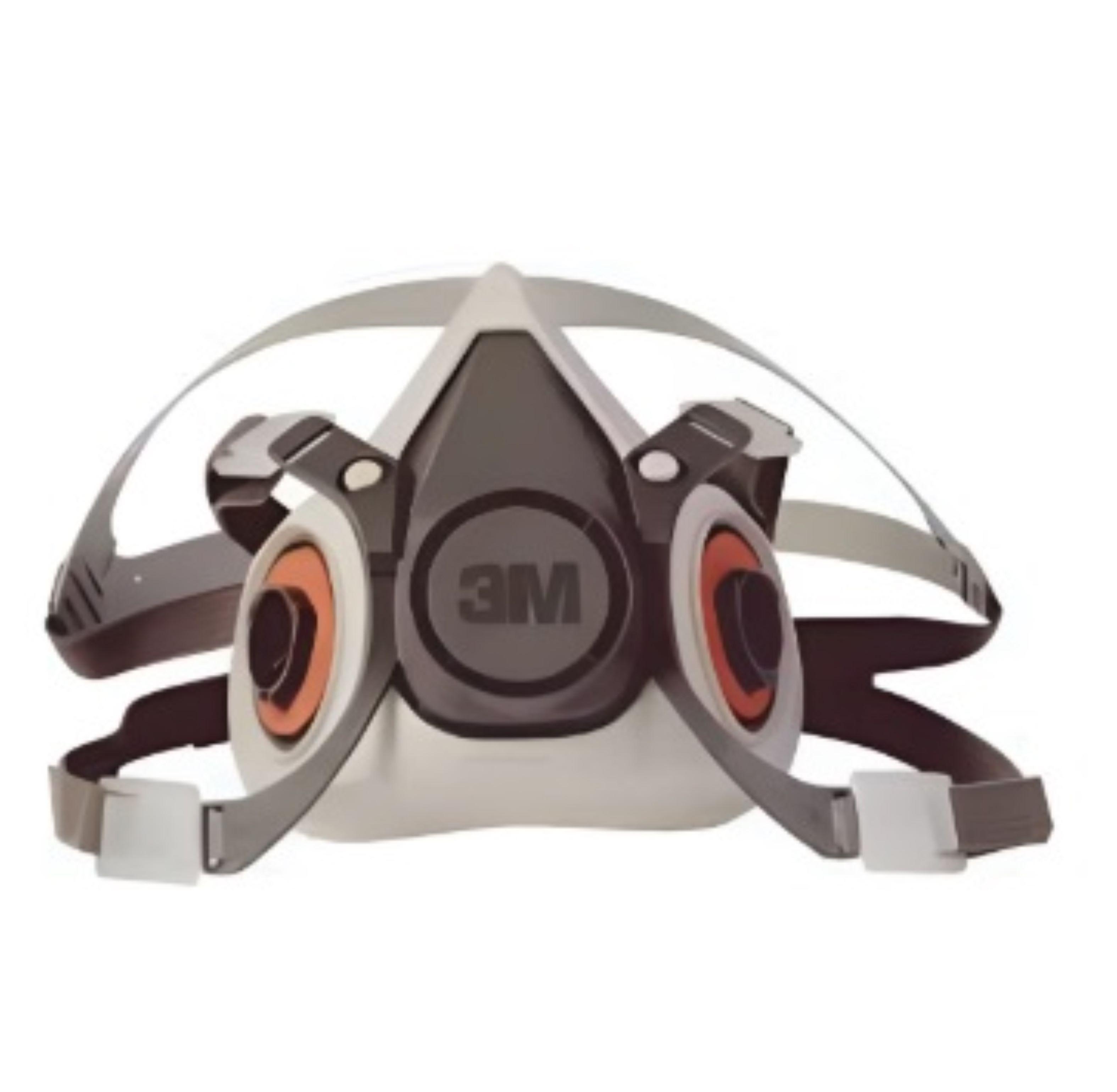 Respirador Medio Rostro 3m Modelo 6200 Talle M-1
