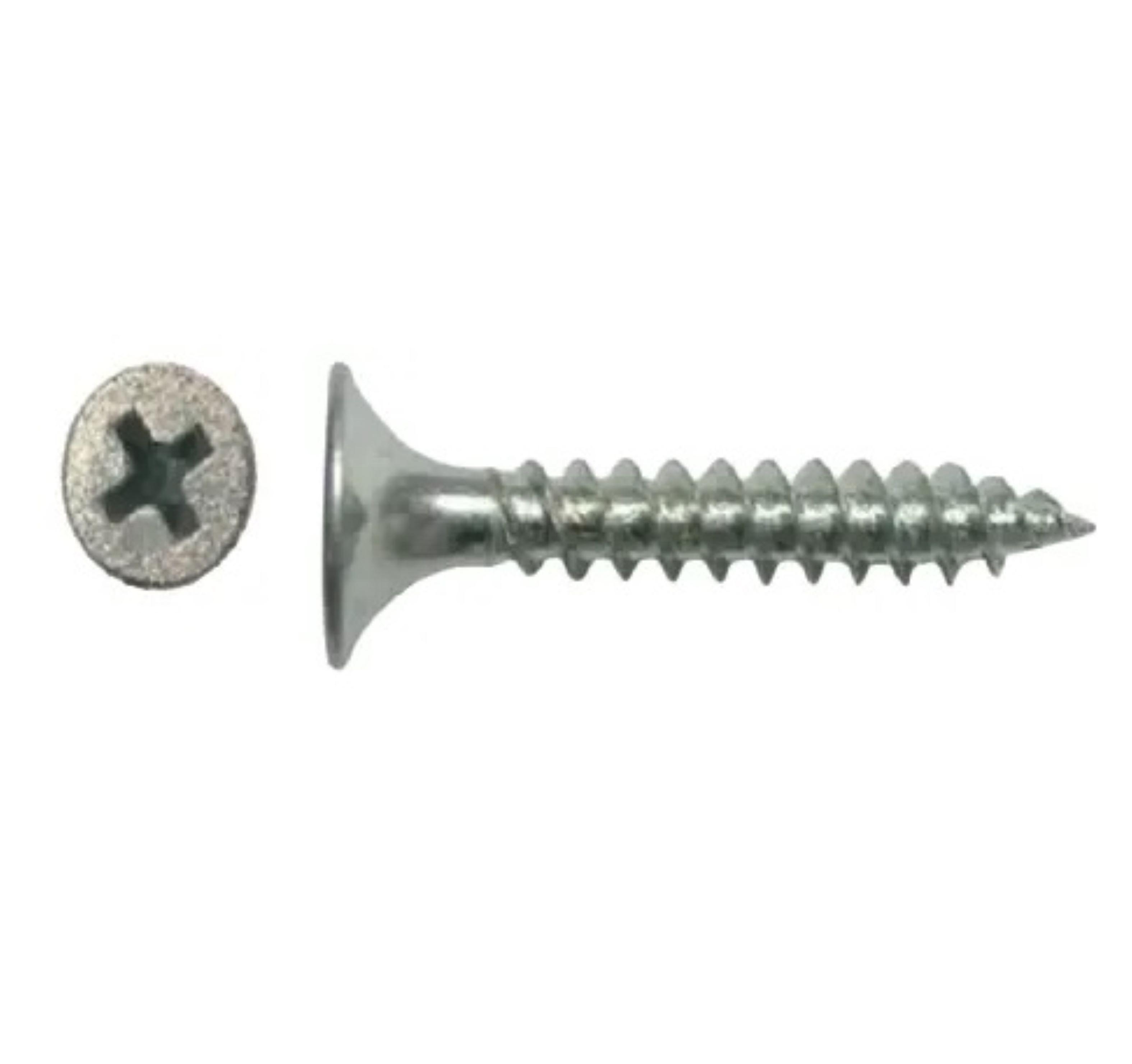 Tornillo Vulcanita 6 X 1 Zn P Fina bolsa 1 000 Un-0
