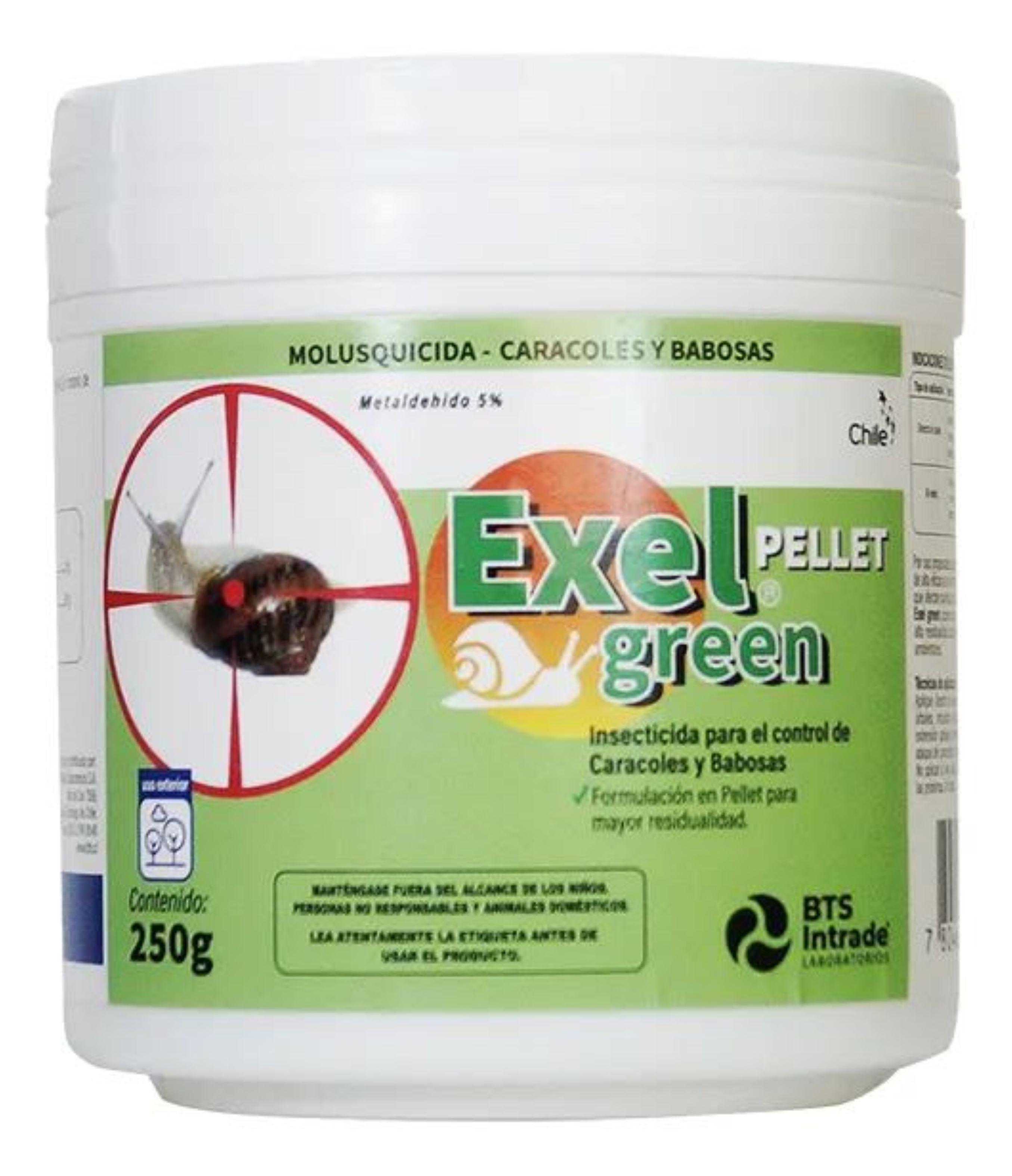 Exel Green Pellet Caracoles Y Babosas 250 G-0