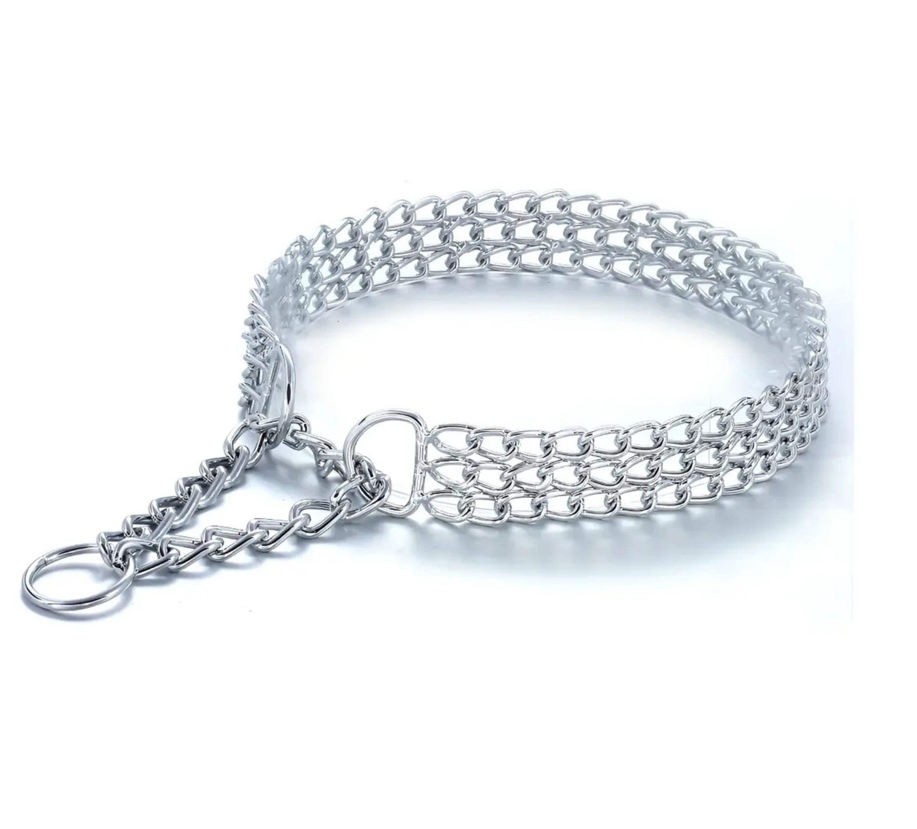 Collar Ajustable De 3 Filas Para Canino 3 0 Mm X 50 Cm-1