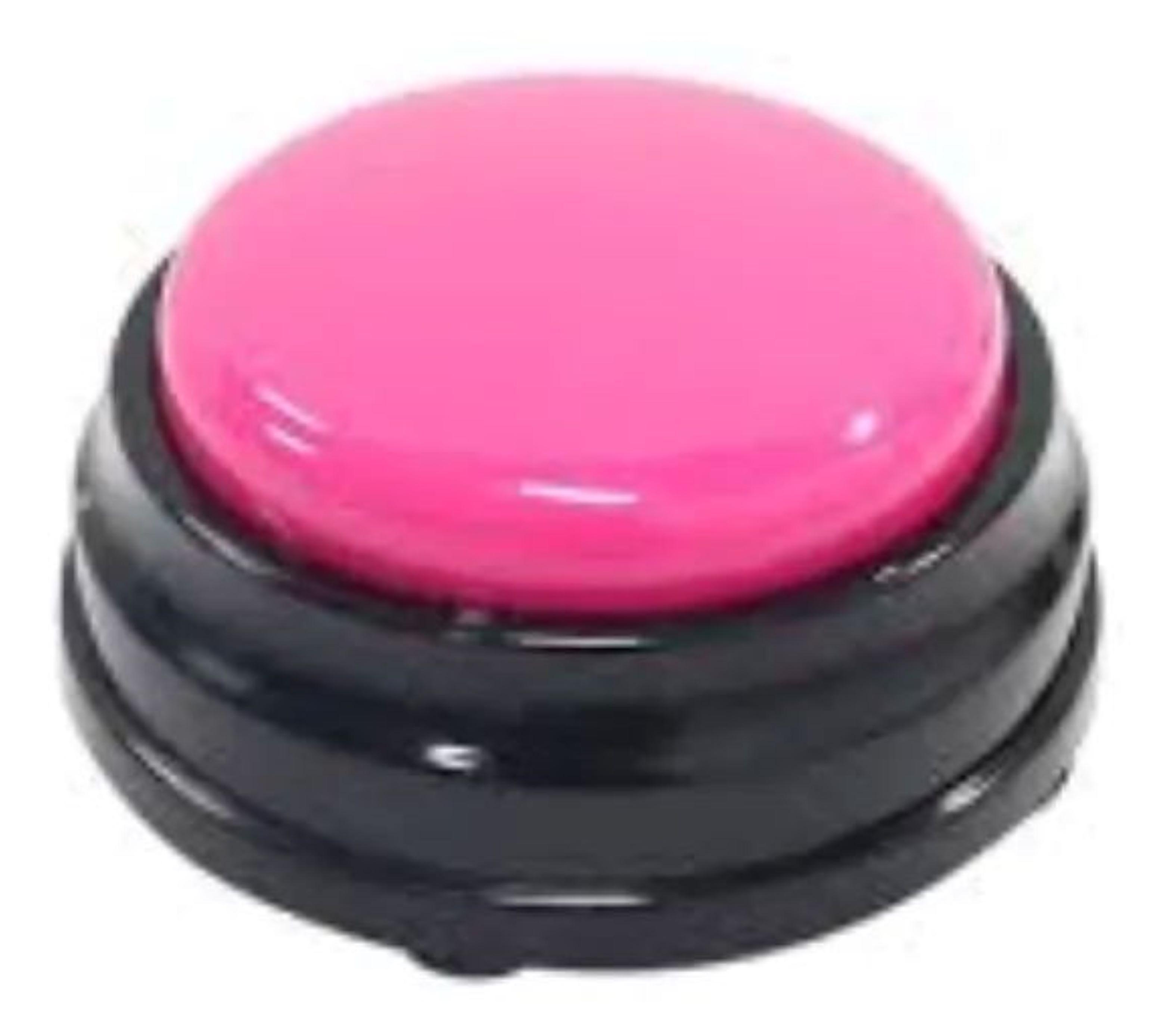 Campanas De Entrenamiento De Mascotas Comandos De Grabaci n Rosa Chicle-0