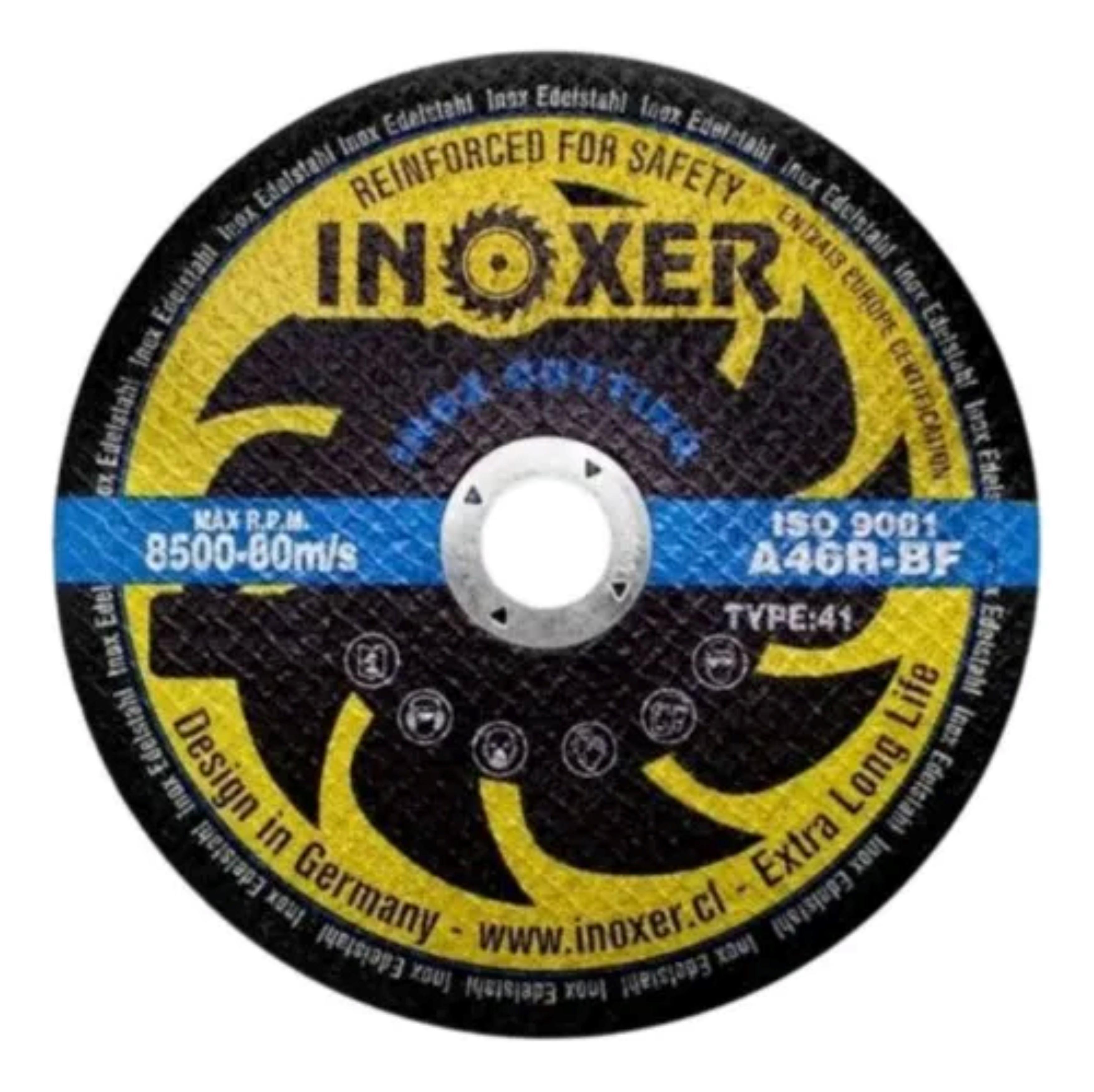 Disco De Corte 9x3mm Pack 5 Unidades Inoxer-0