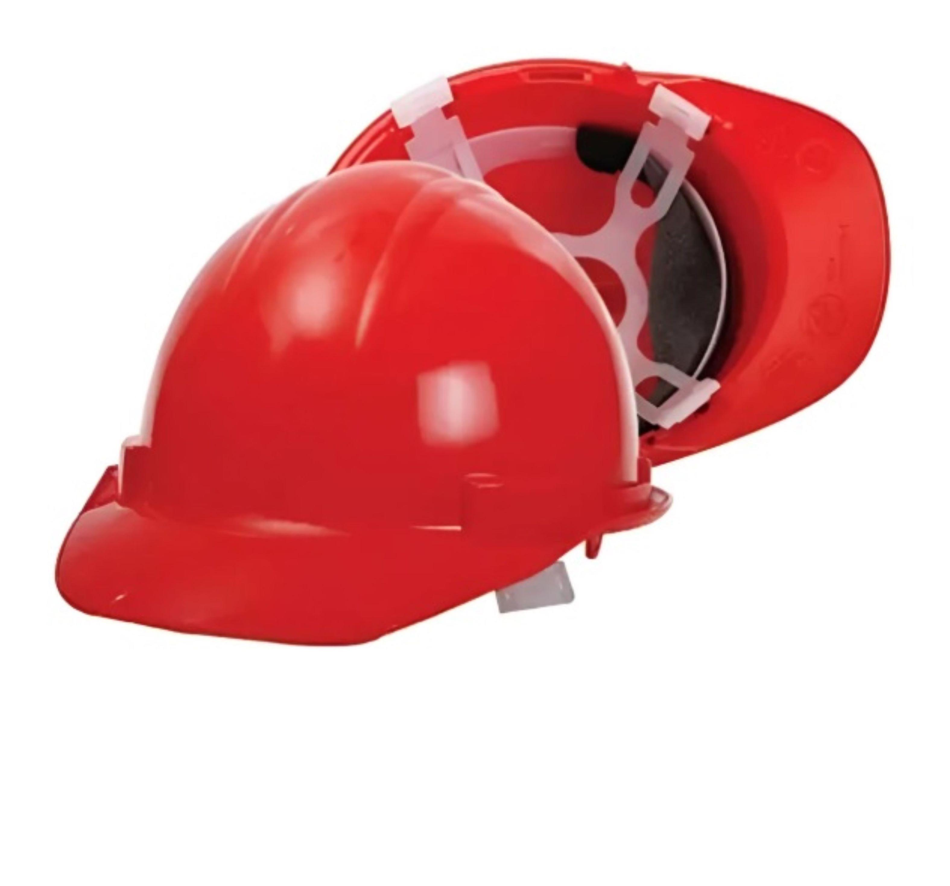 Casco Proseg Con Arnes 4 Puntas Rojo-0