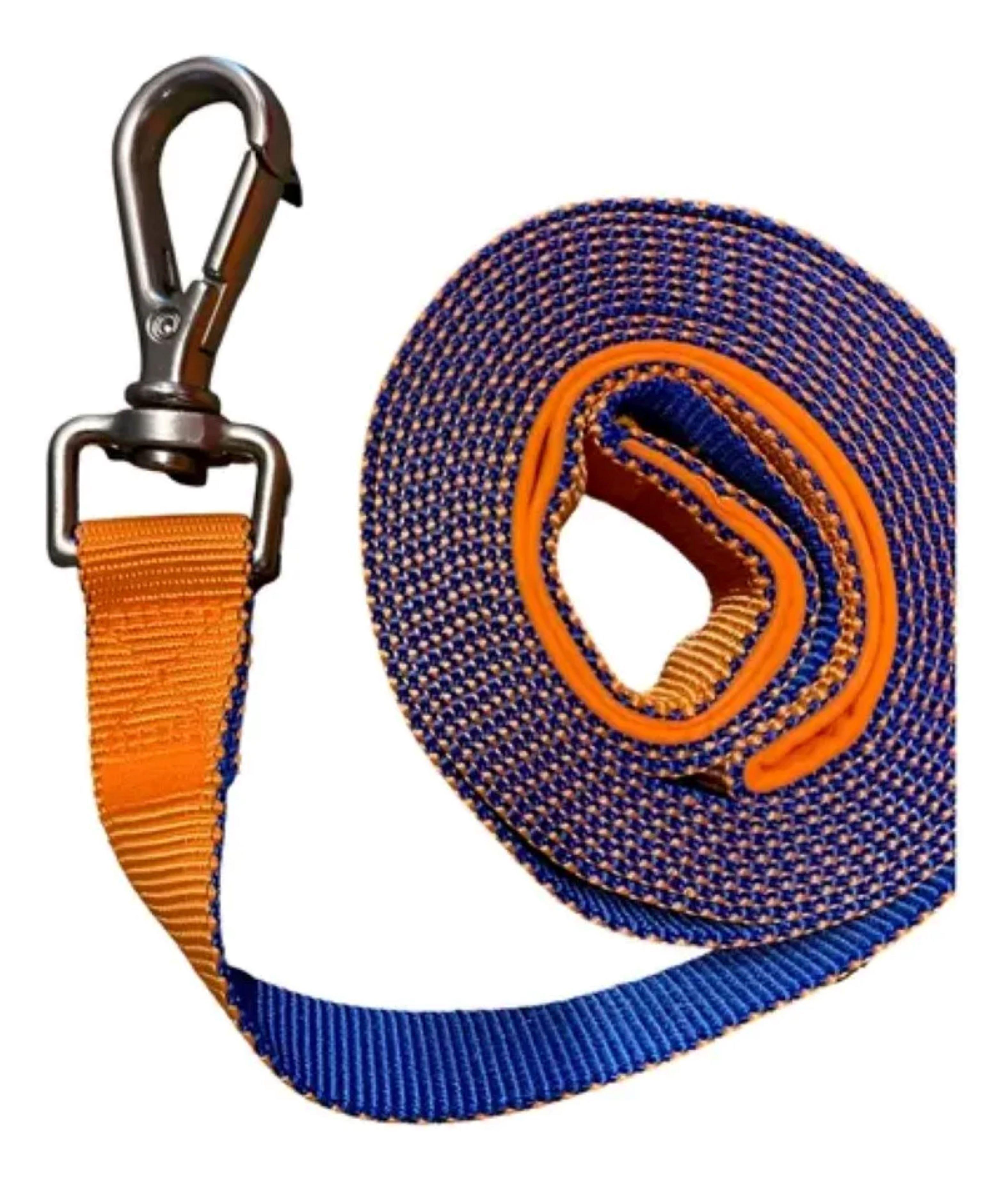 Correa Plana Larga Resistente Para Perros 1.5 Metros X 2,5cm-1