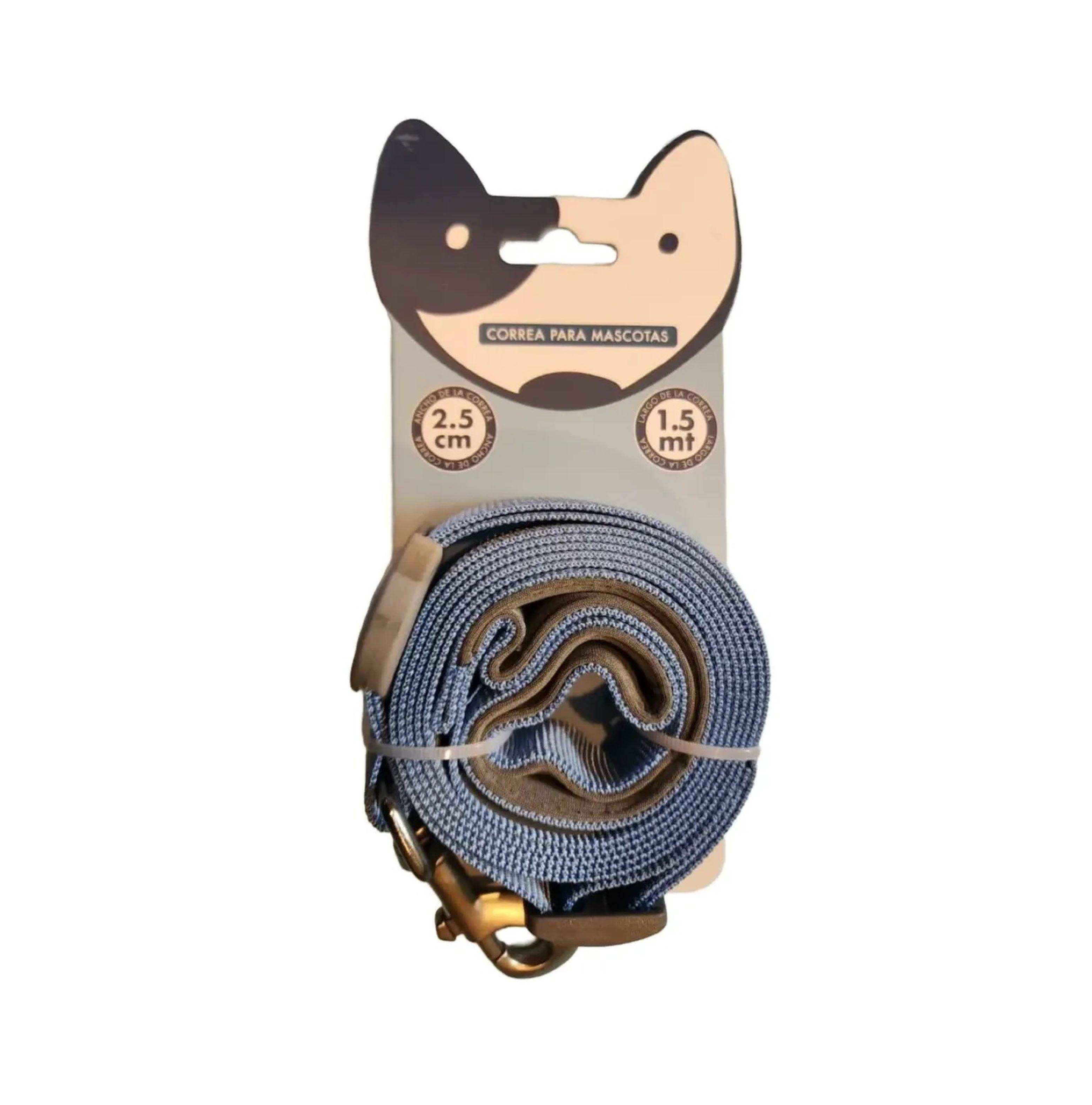Correa Fuerte Para Perros Agarre Acolchado 1 5 Mts X 2 5 Cm-1