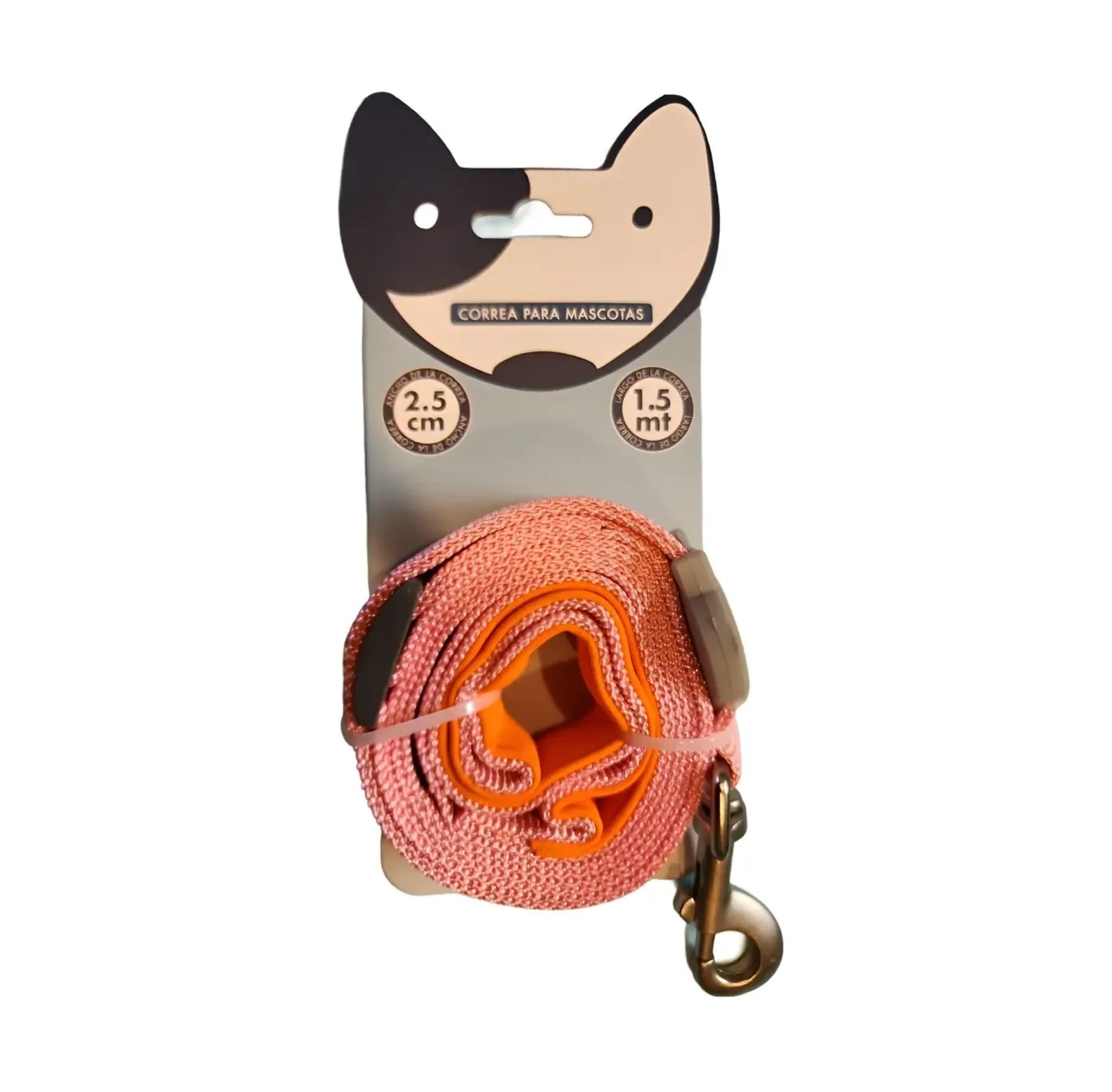 Correa Fuerte Para Perros Agarre Acolchado 1 5 Mts X 2 5 Cm-0