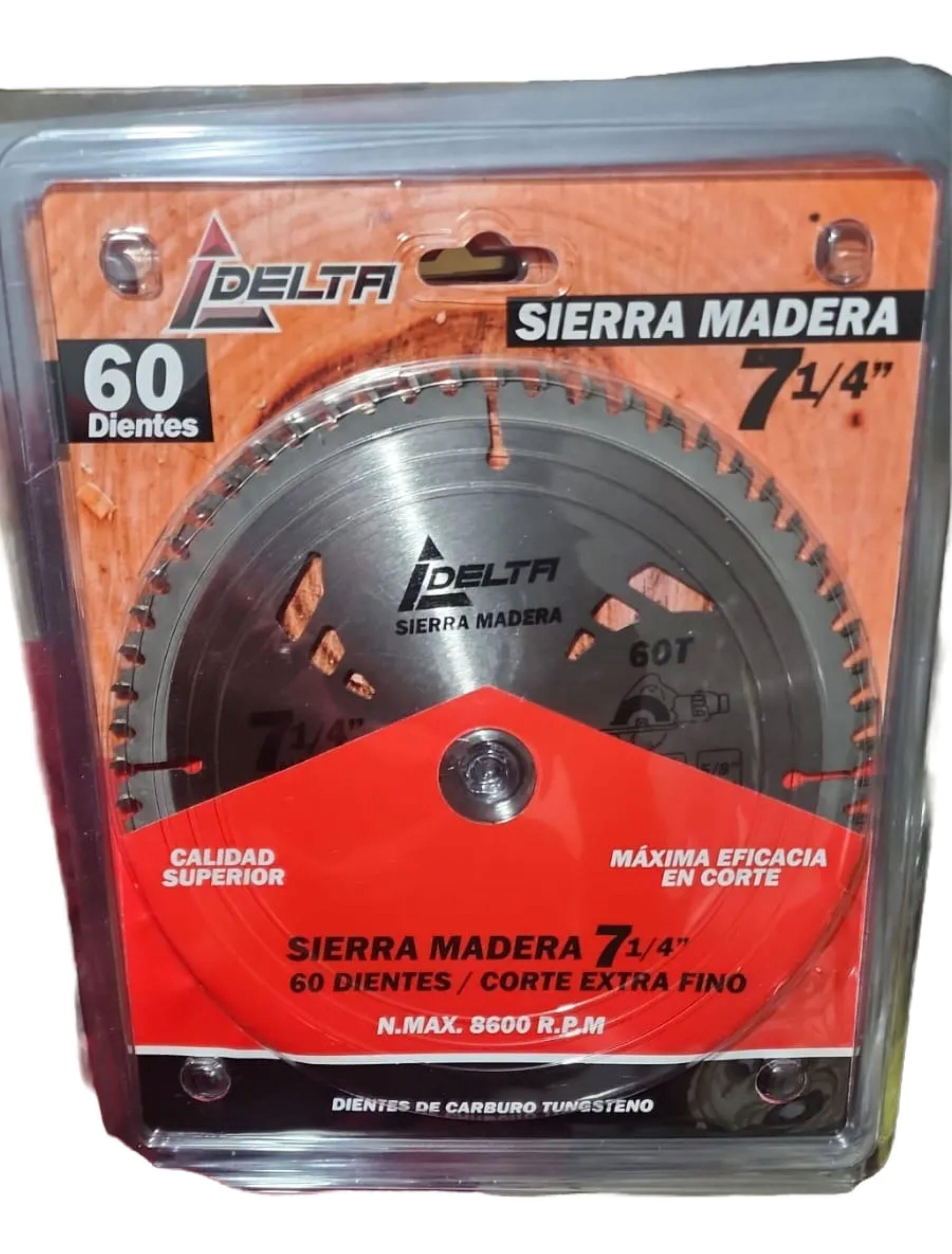Disco De Sierra Circular 7 1/4 Pulgadas 60 Dientes-0