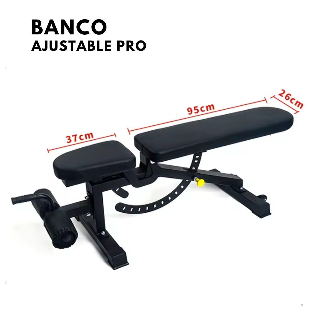 Banco Ajustable Multifuncional Pro 400kg-7
