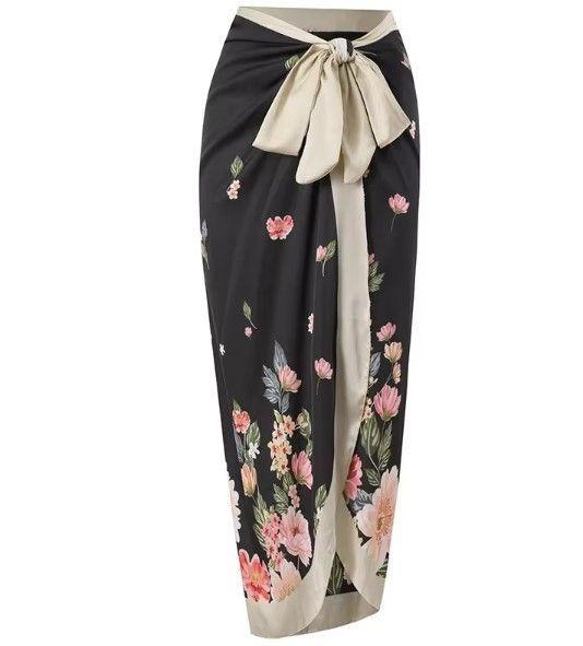 Traje De Baño Entero Reversible Negro Rosado Macarella-4