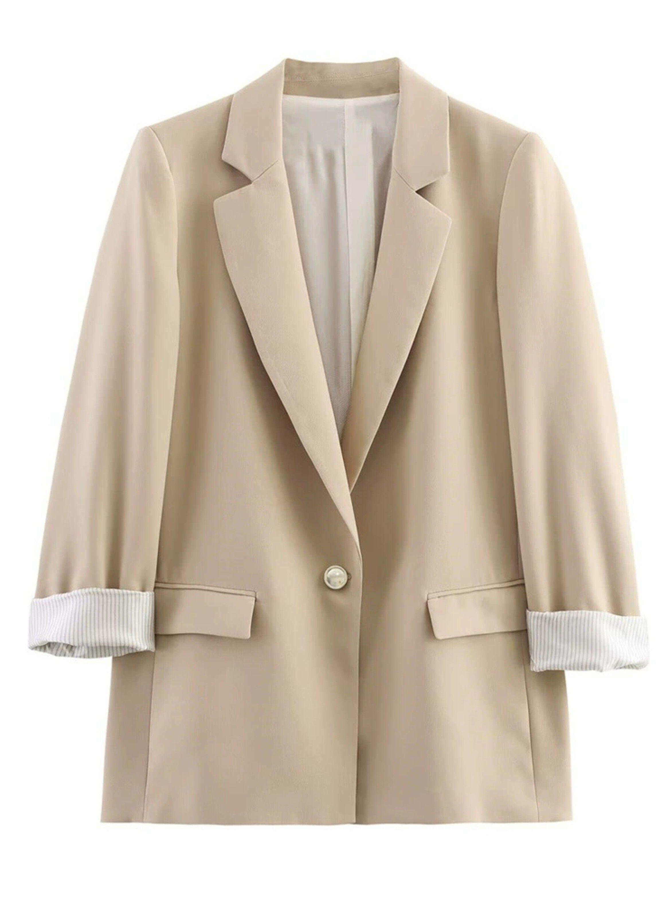 Blazer Recto Kiara Negro-3