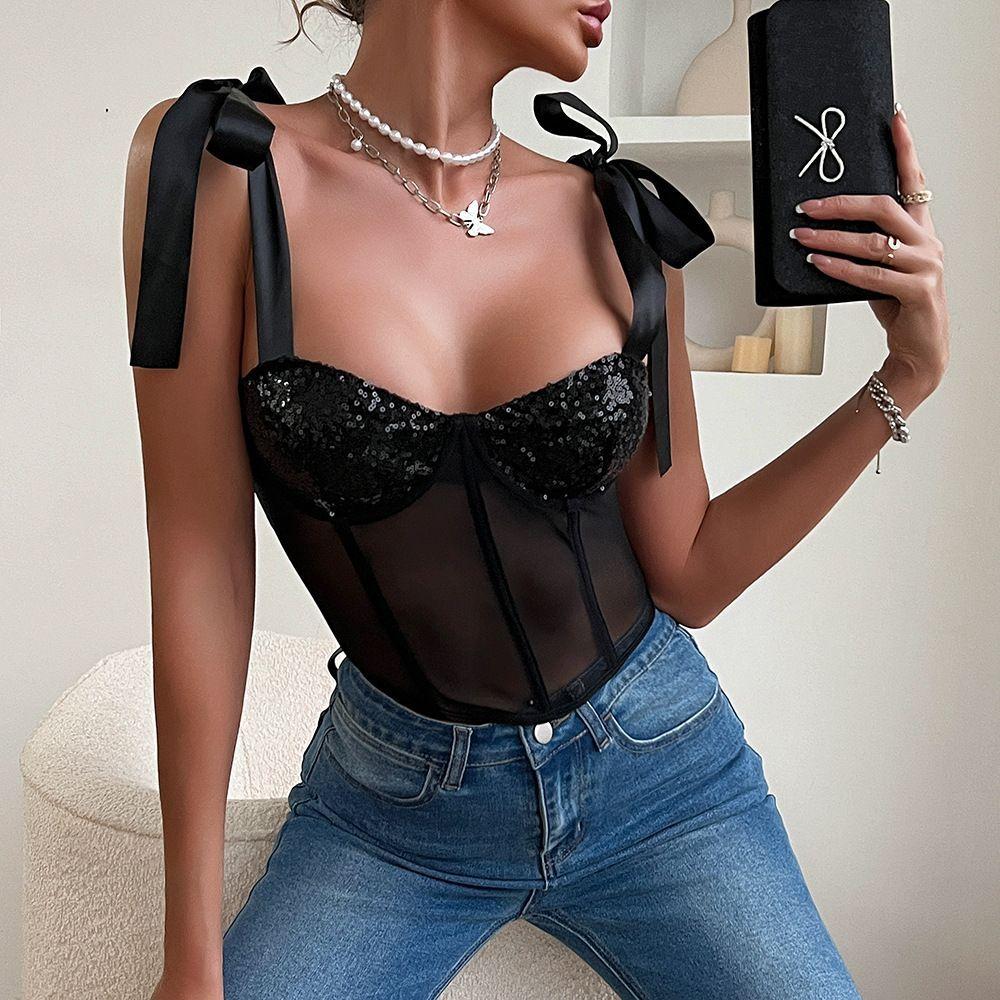 TOP CORSET LENTEJUELAS NEGRO-1