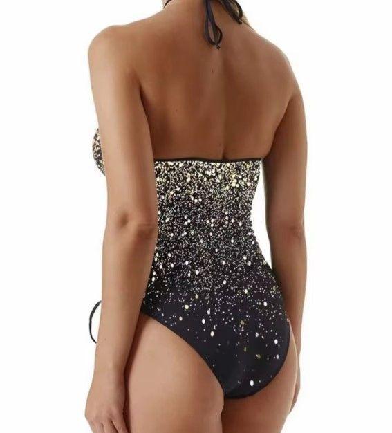 Traje De Baño Entero Negro Begonia-2