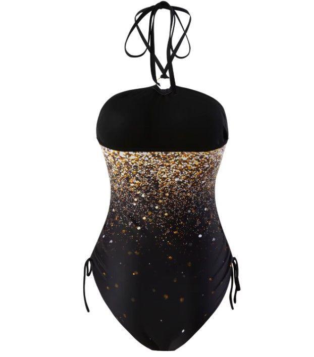 Traje De Baño Entero Negro Begonia-4